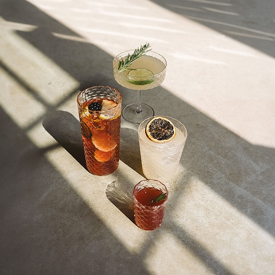 ZAFFERANO Veneziano Mixology Tumbler  - Set of 4 (43cl)