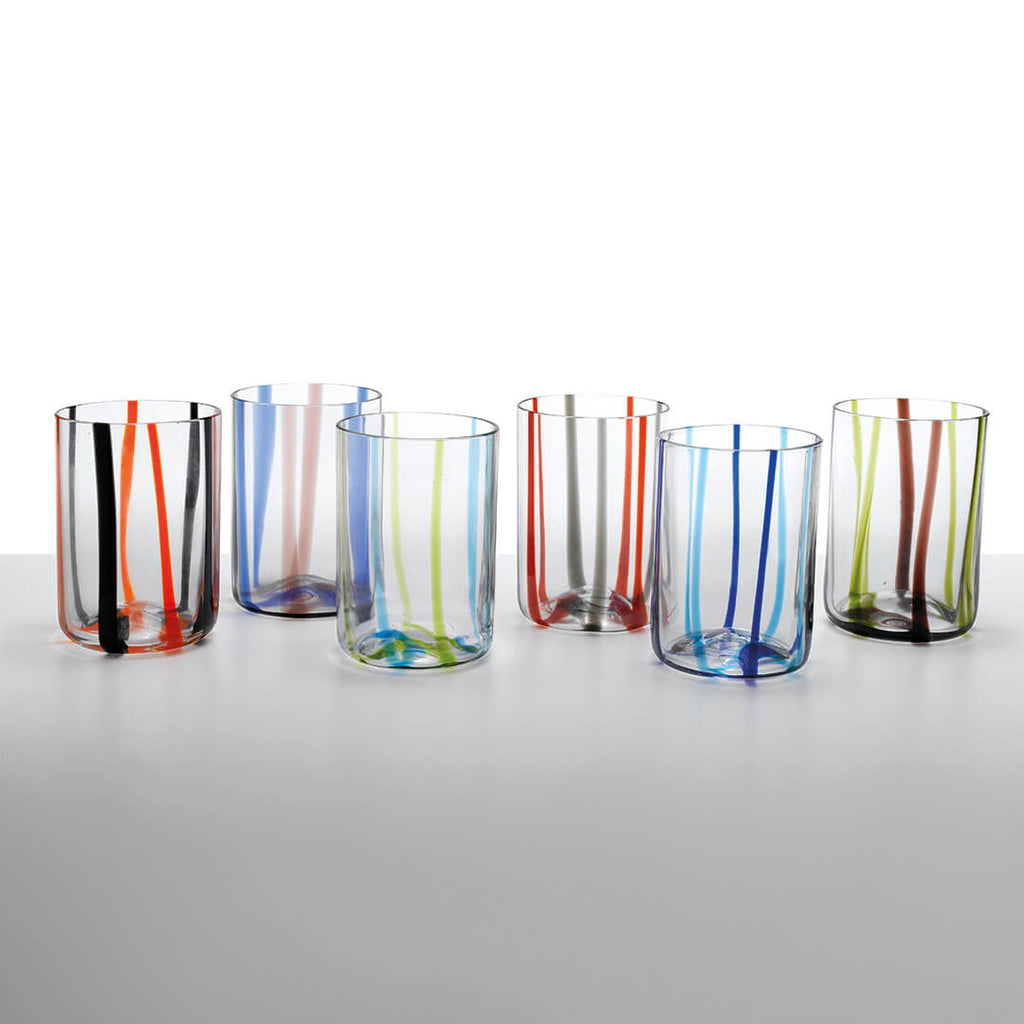 ZAFFERANO Tirache Tumblers - a set of 6