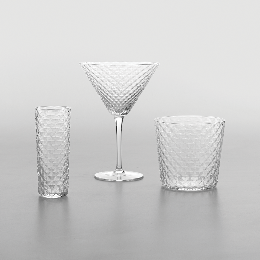 ZAFFERANO Veneziano Mixology Tumbler High Ball  - Set of 4 (41cl)