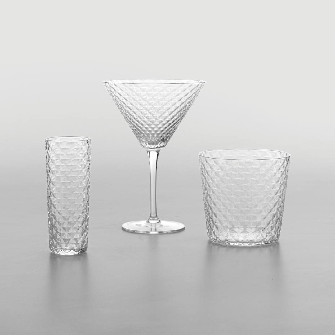 ZAFFERANO Veneziano Mixology Tumbler  - Set of 4 (43cl)