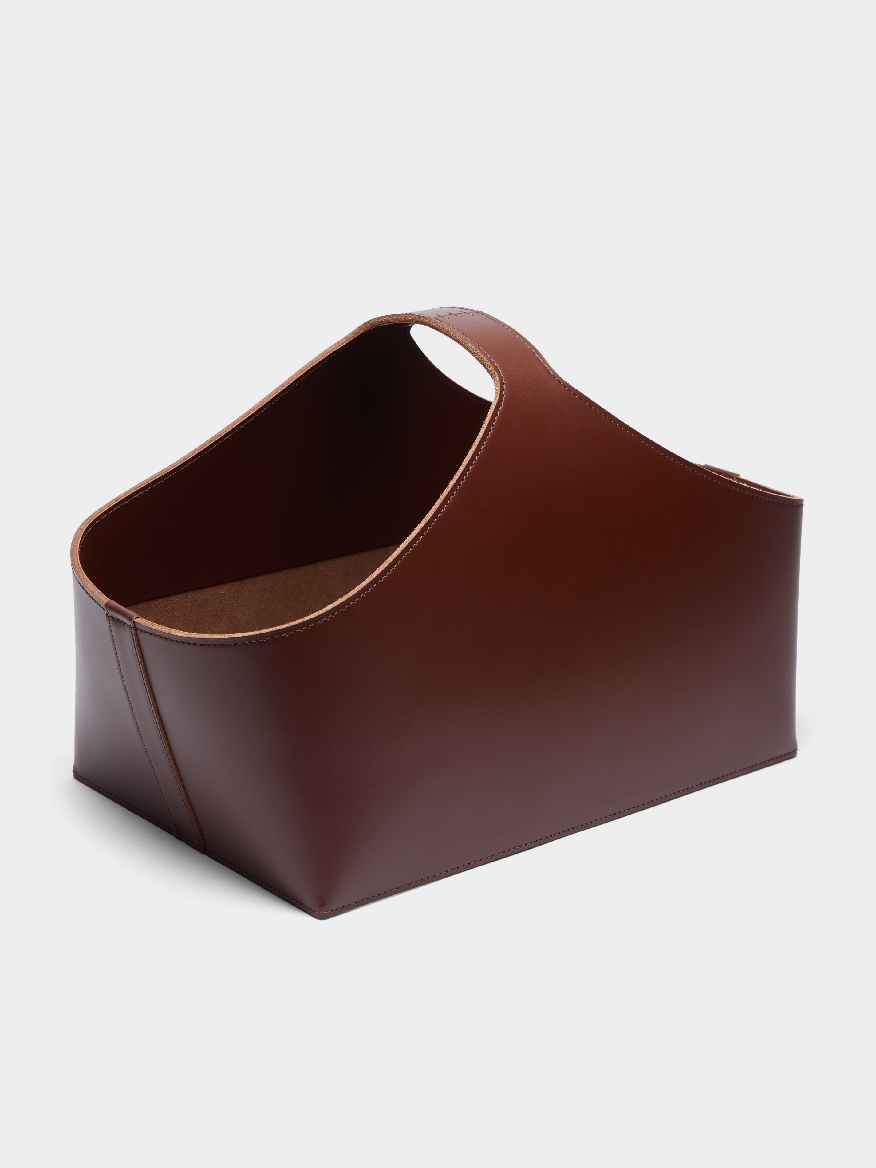 Arco Leather Basket