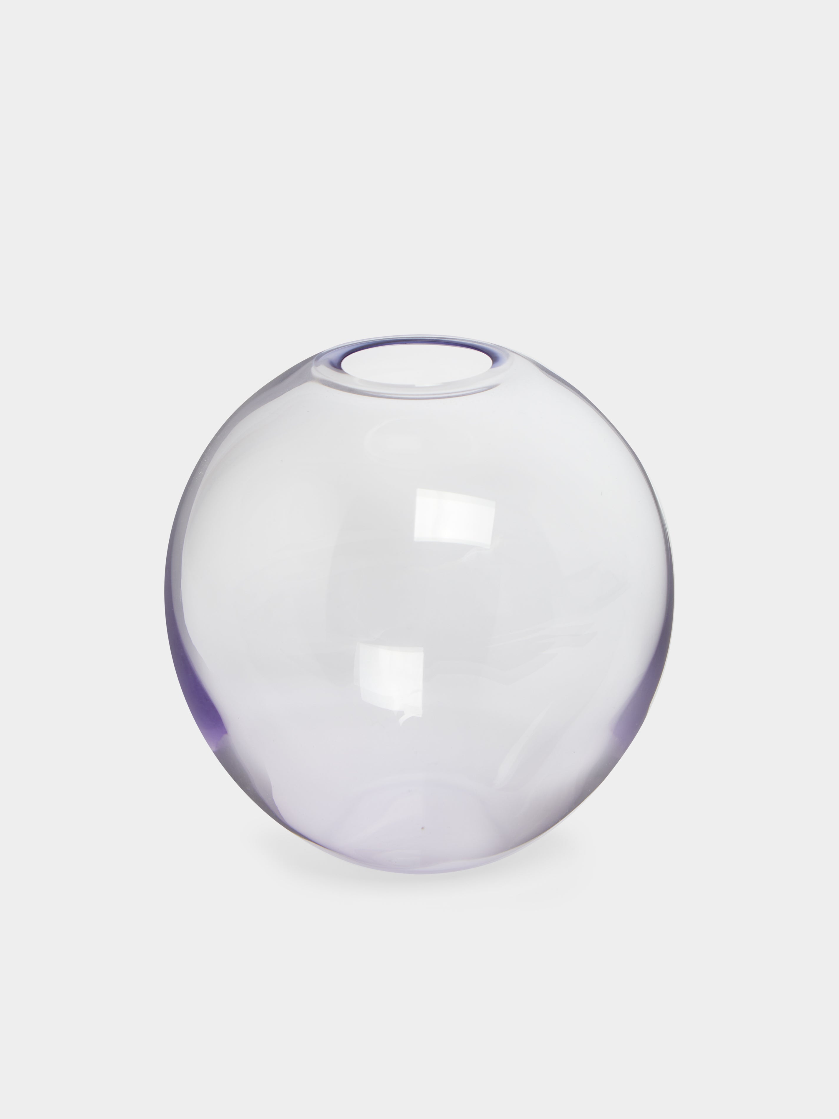 BV60 Flower Hand-Blown Crystal Bud Vase (4in/10cm)