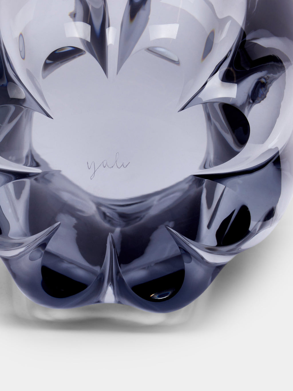 Fiori Conico Hand-Blown Murano Glass Vase (8in/20cm)