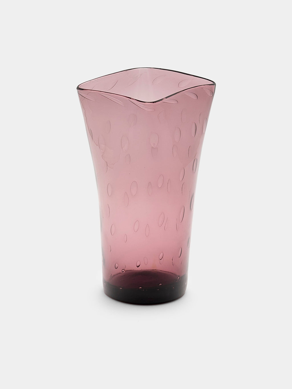 1920s Cappellin & Co. Glass Vase (8in/20cm)