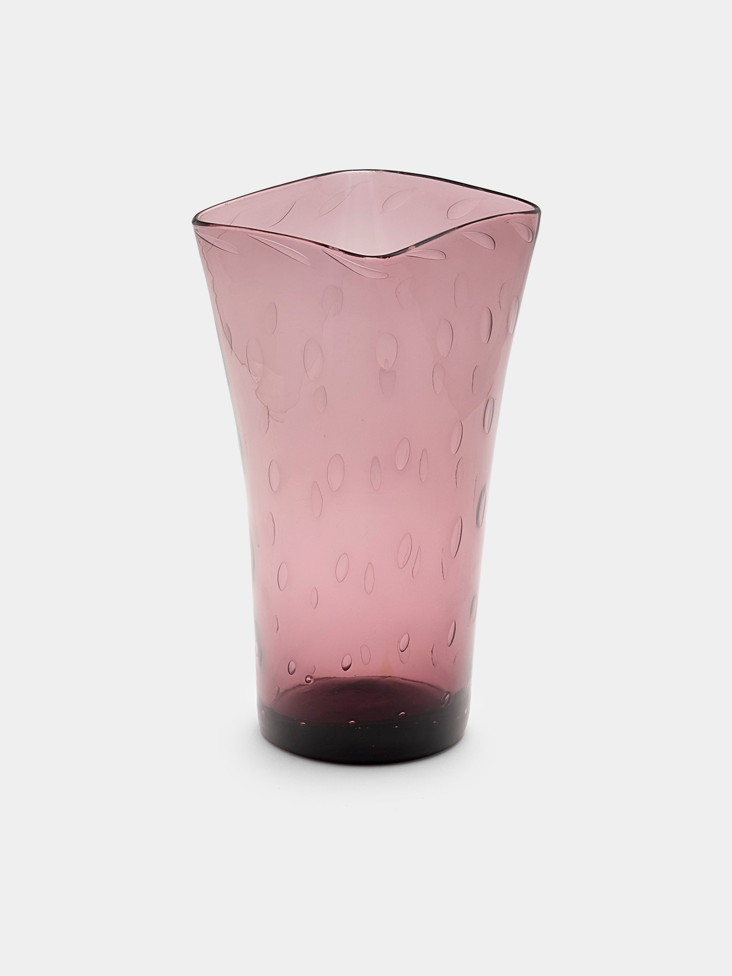 1920s Cappellin & Co. Glass Vase (8in/20cm)