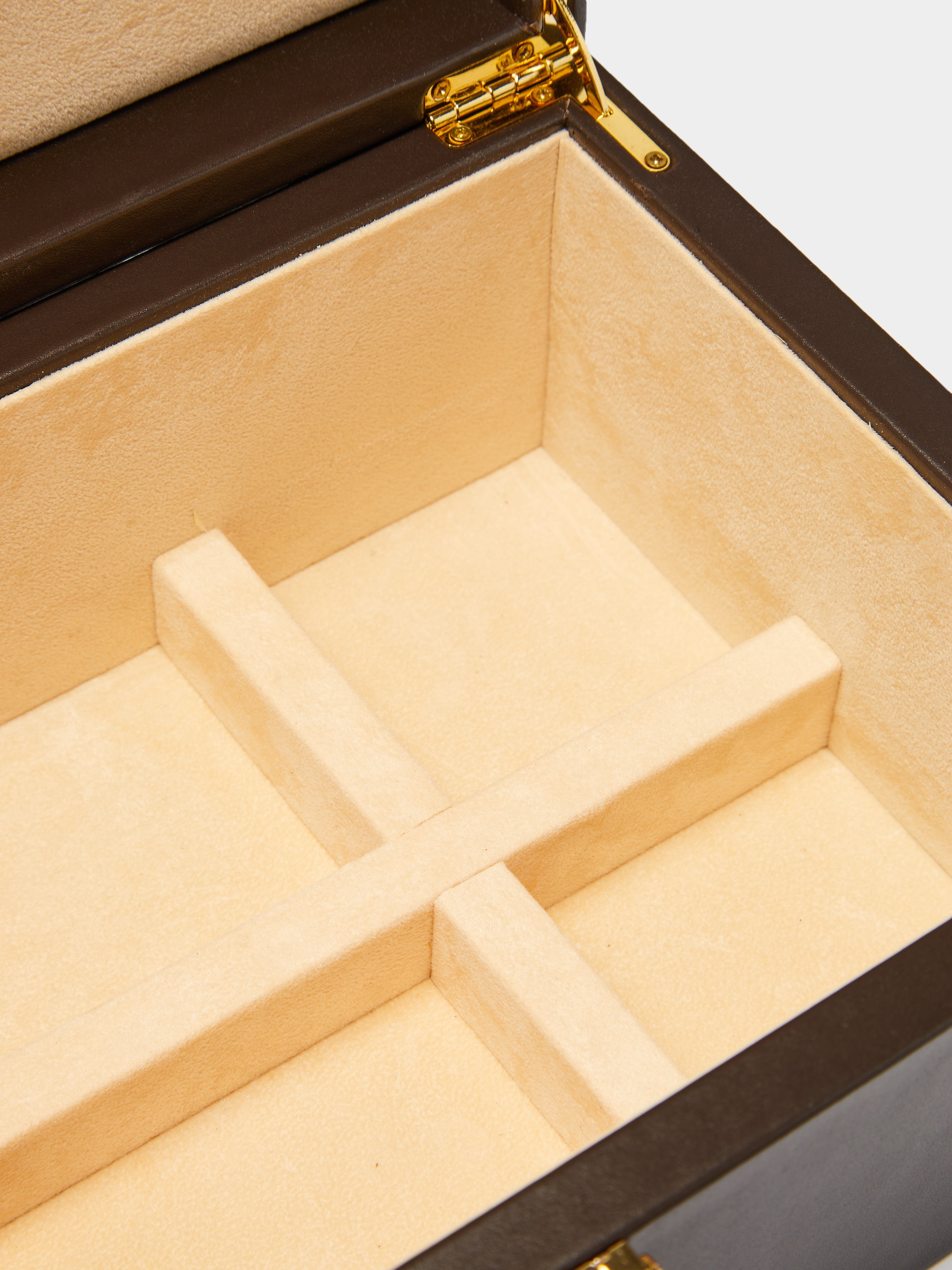 Leather Jewelry and Watch Box