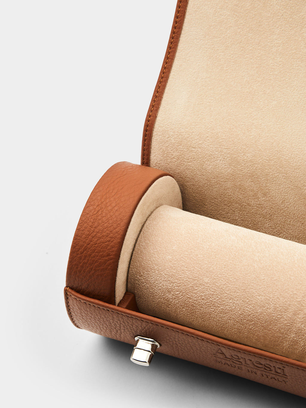 Leather Watch Roll (4 Watches)