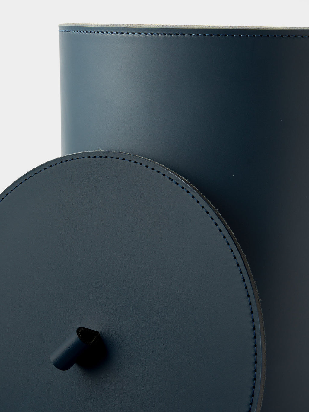 Orvieto Leather Wastepaper Bin