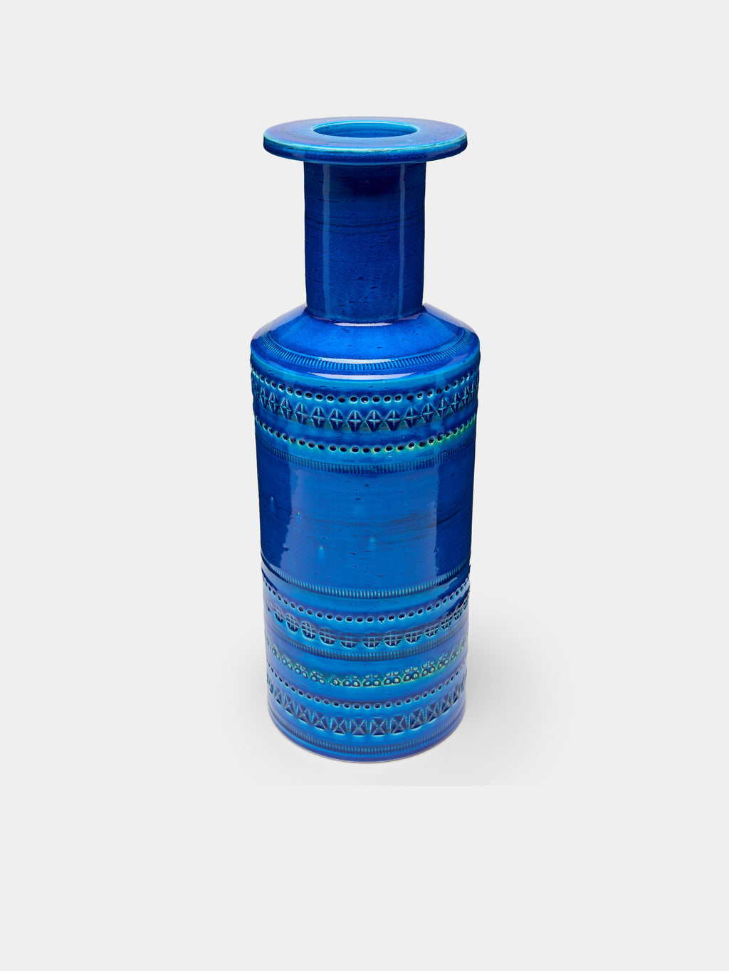 Rimini Blu Ceramic Vase (17in/43cm)