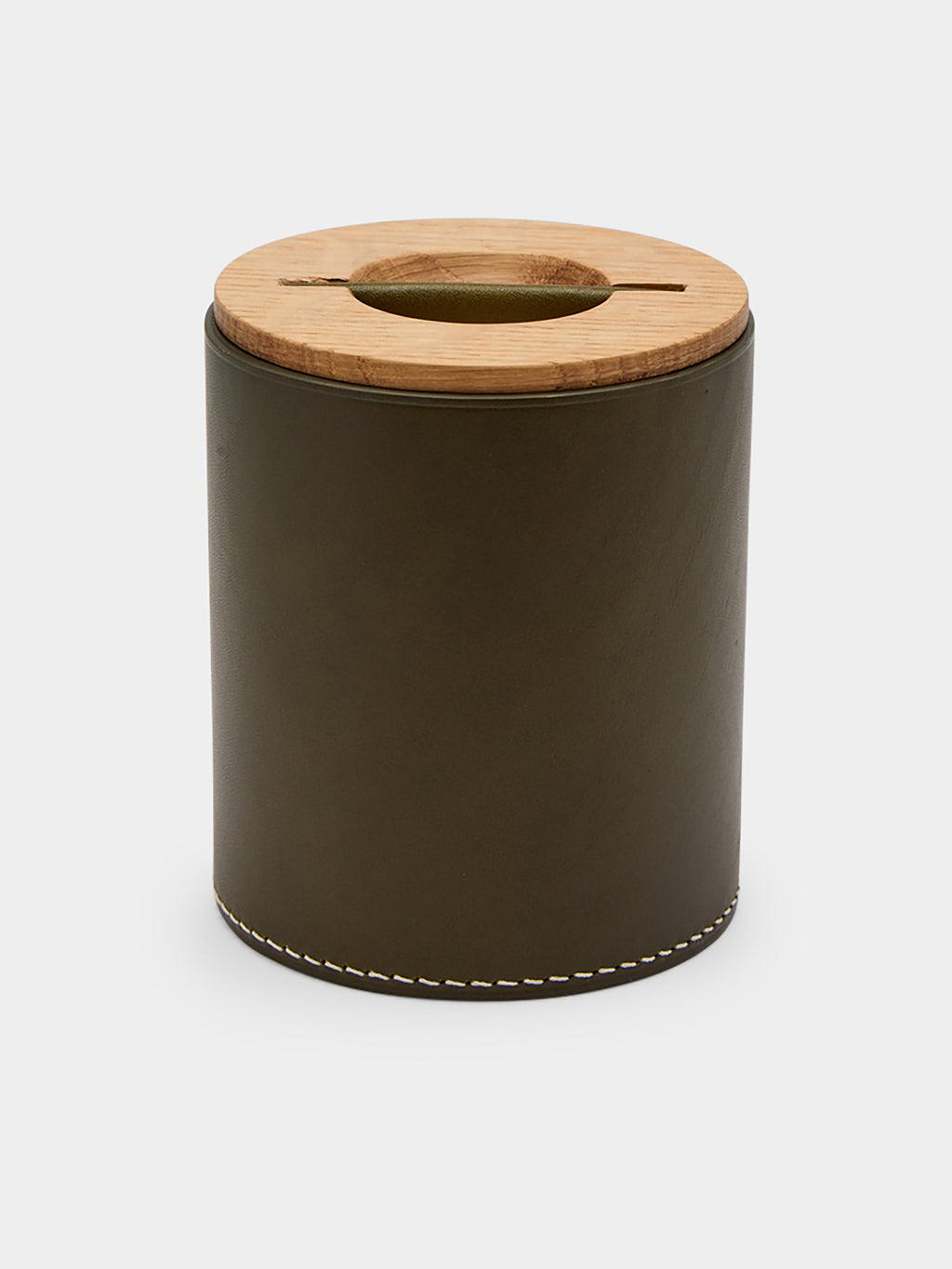 Mell Leather and Wood Extra Large Box