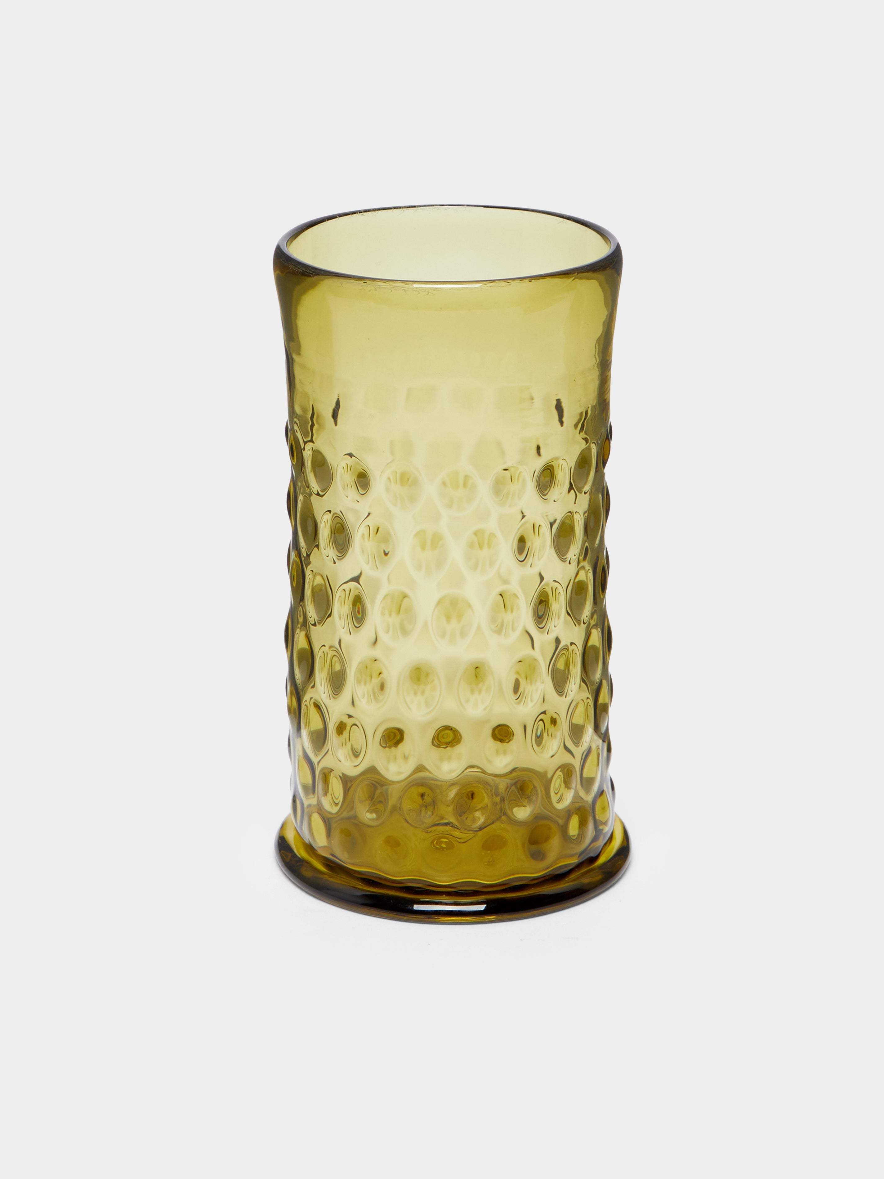 Hand-Blown Glass Vase (18cm)