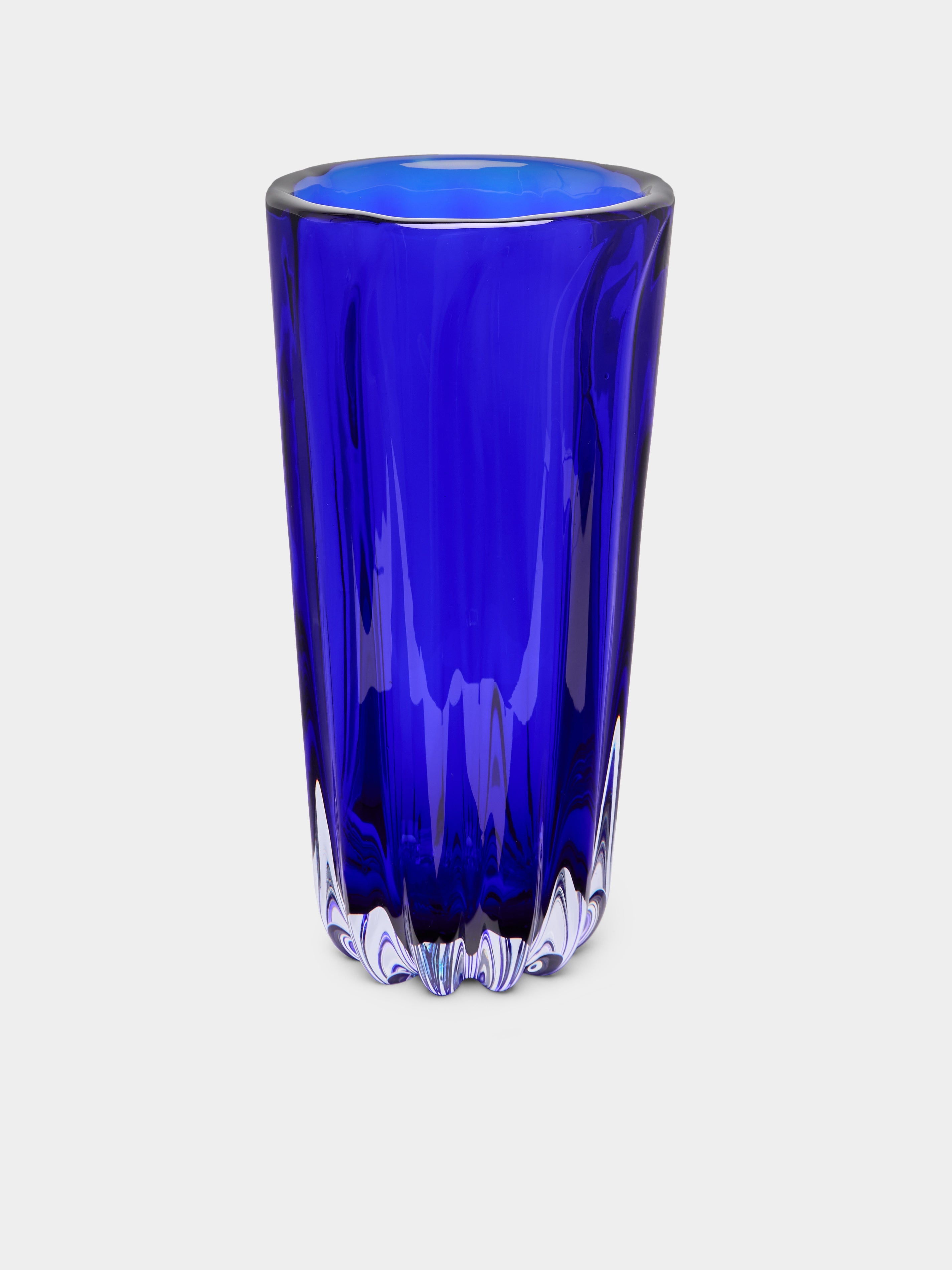 Fiori Hand-Blown Murano Glass Vase (18.5in/47cm)