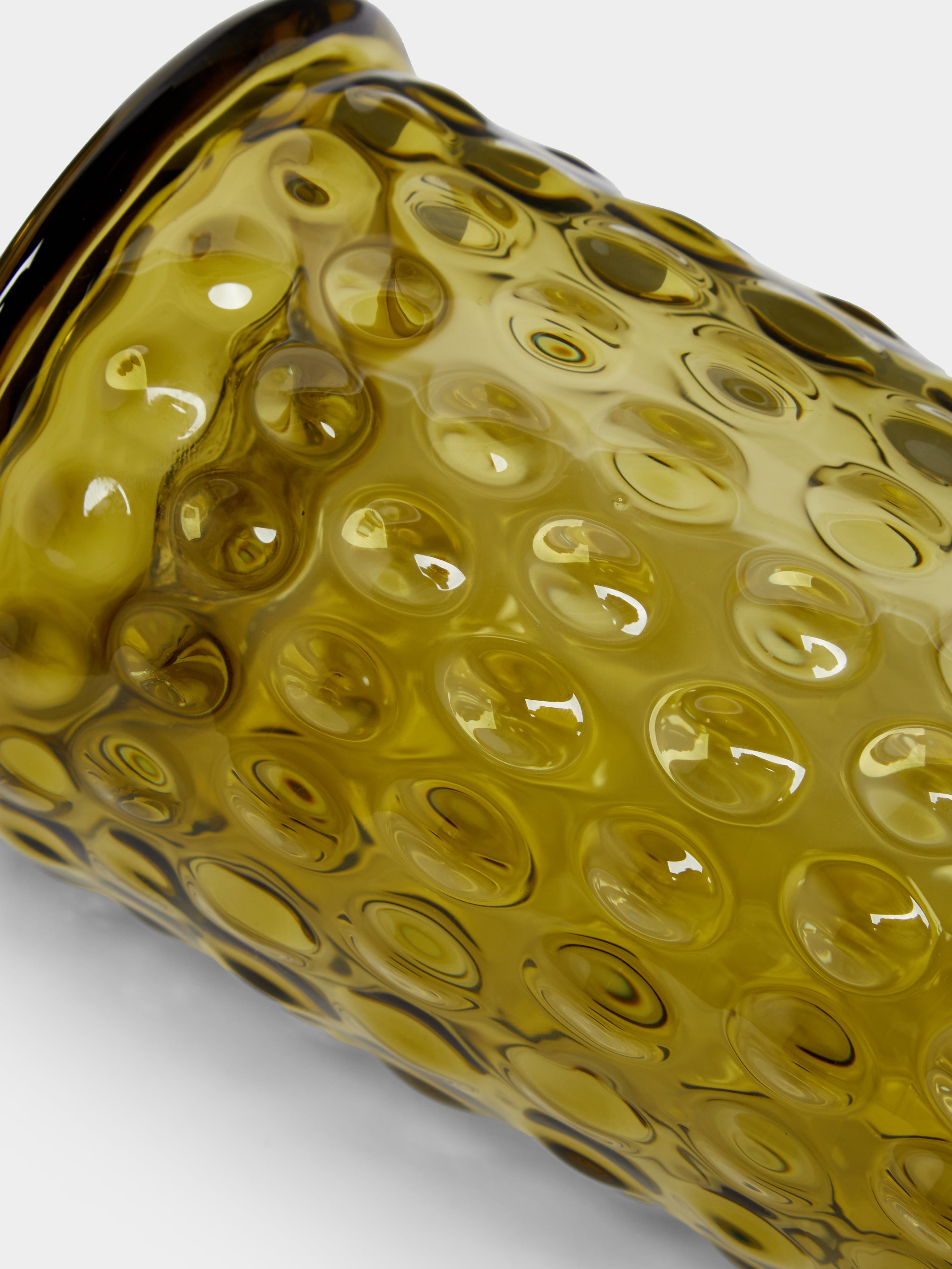 Hand-Blown Glass Vase (18cm)