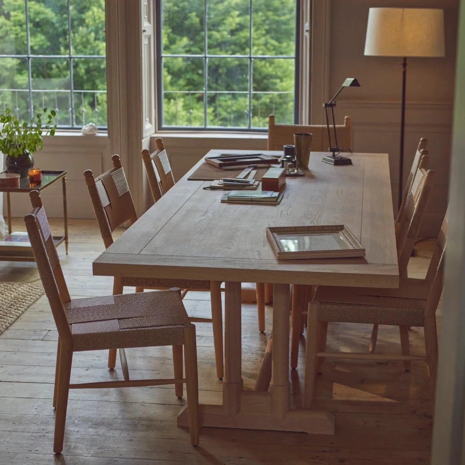 Battersea 8 Seater Oak Dining Table