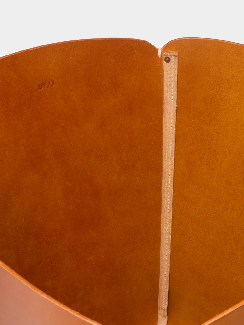 Ample Leather Small Storage Basket