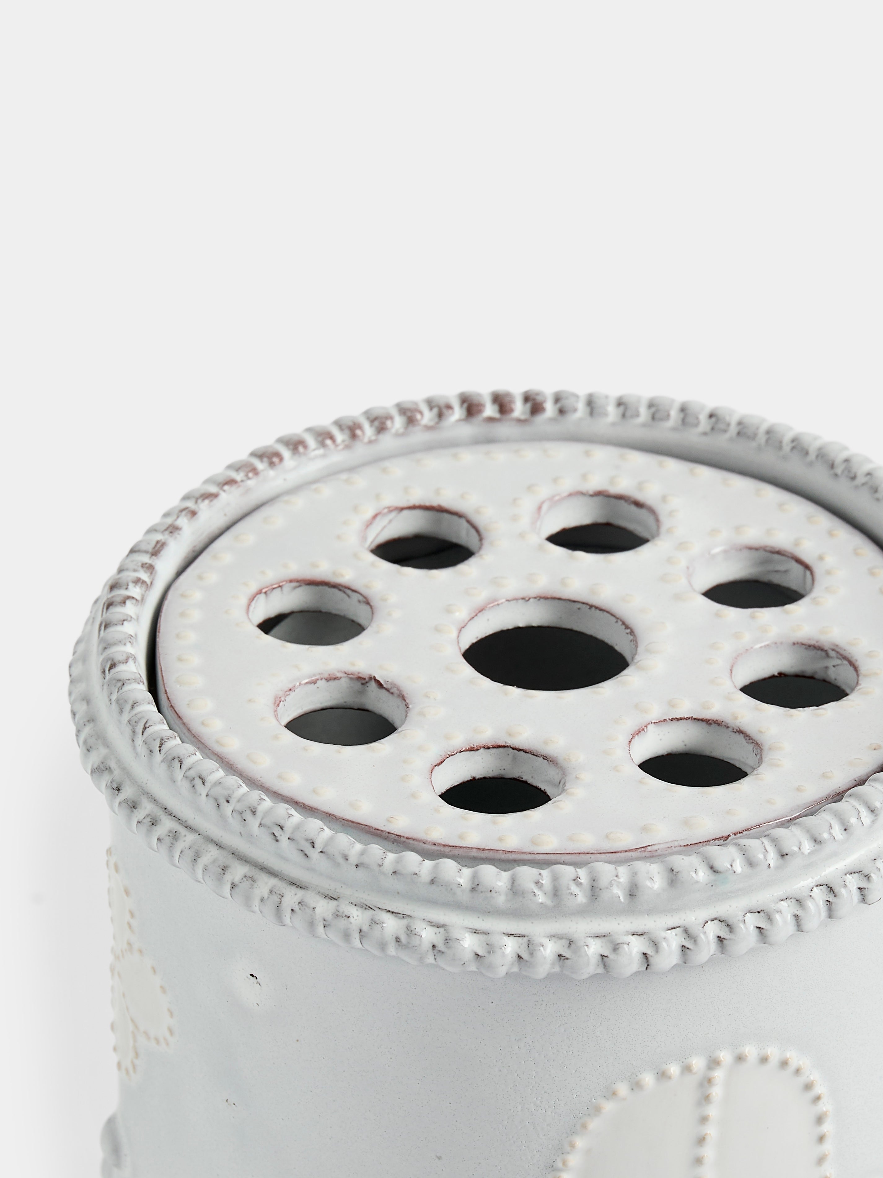 Hand-Built Ceramic Bough Vase (8in/21cm)