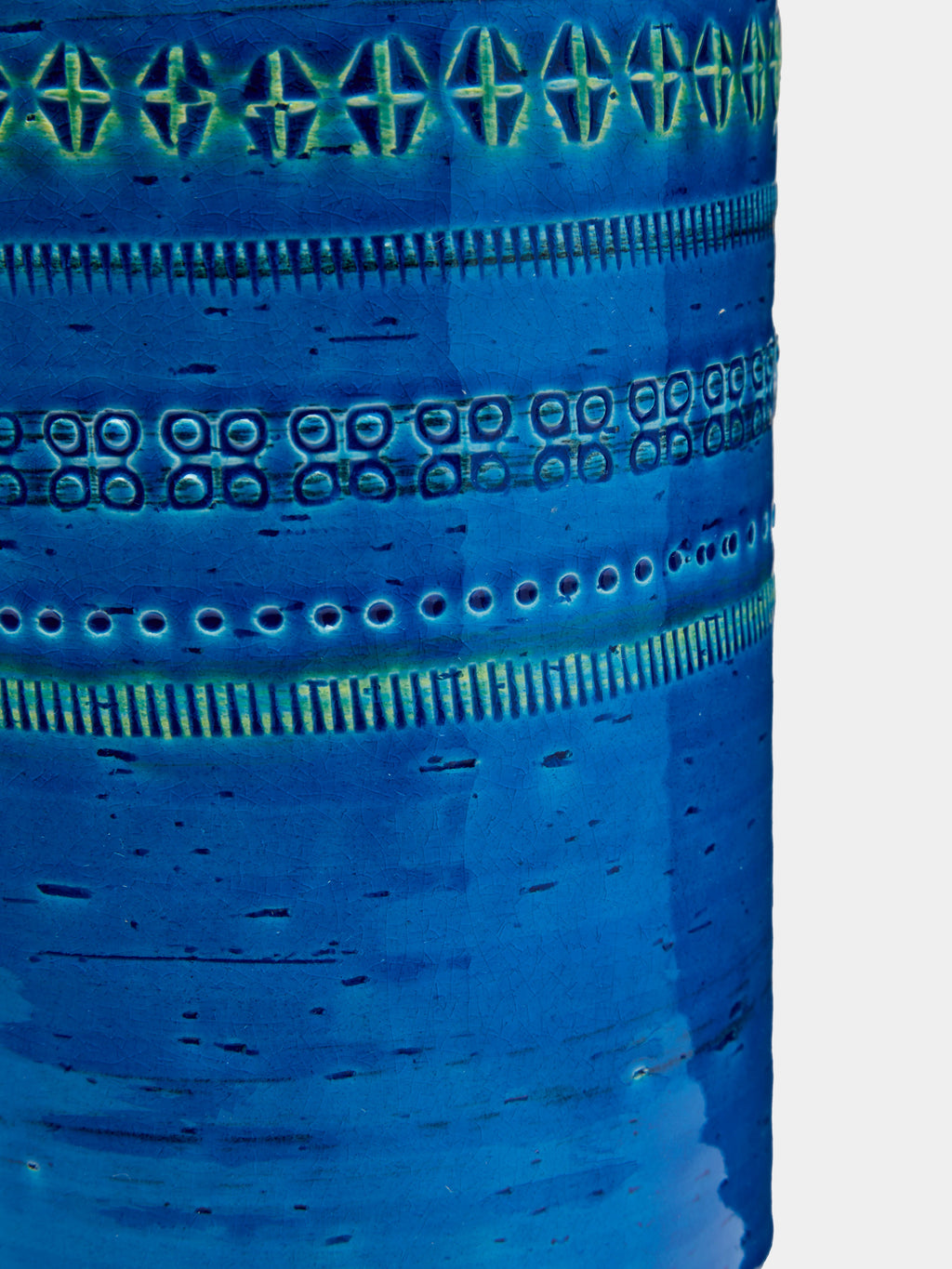 Rimini Blu Ceramic Vase (12in/30cm)