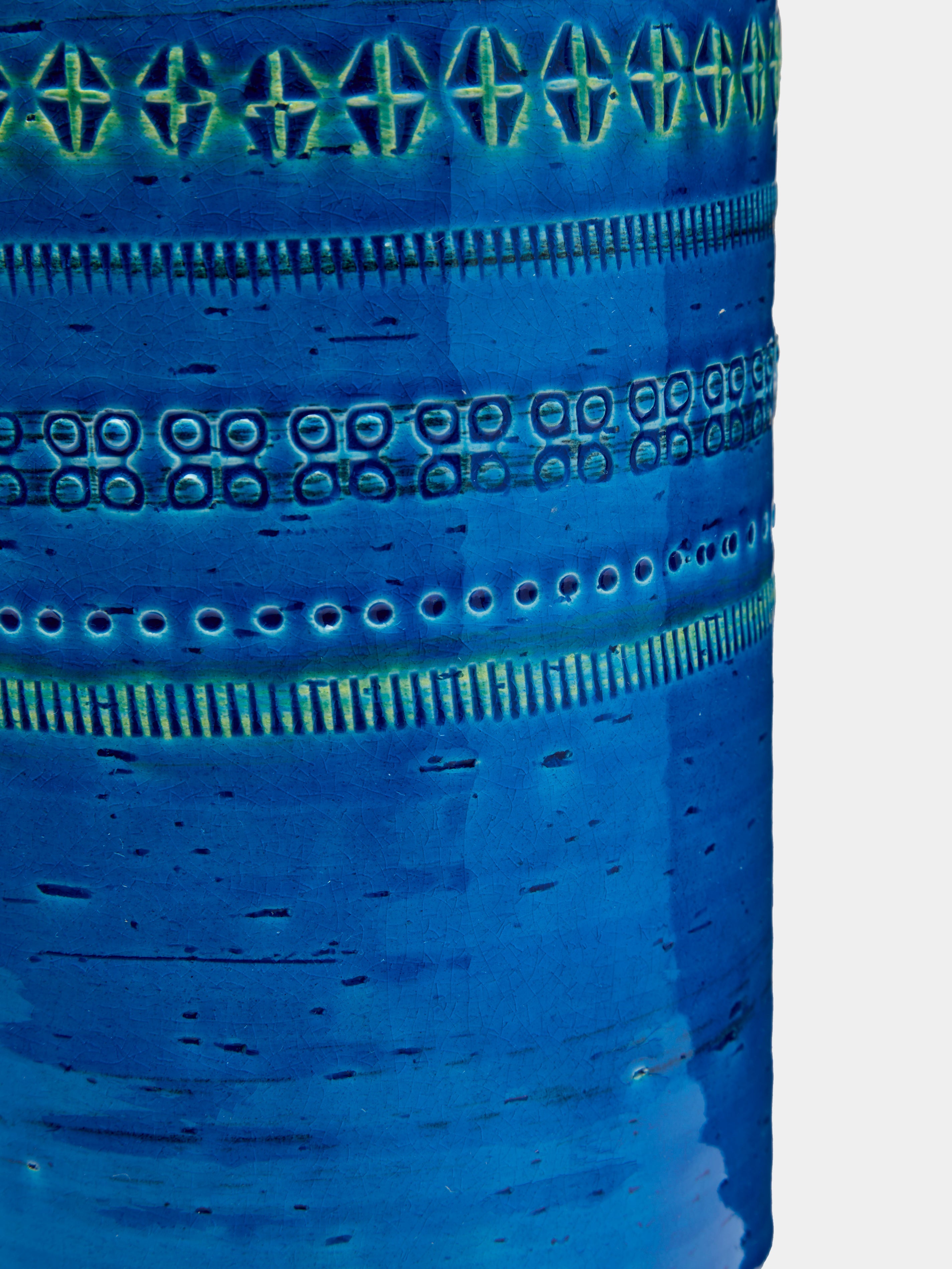 Rimini Blu Ceramic Vase (12in/30cm)