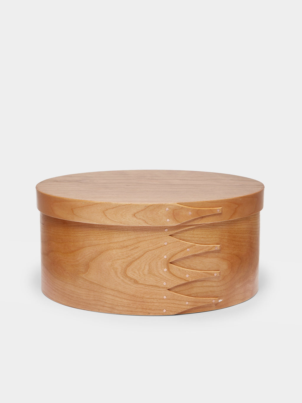 Cherry Wood Oval Large Box