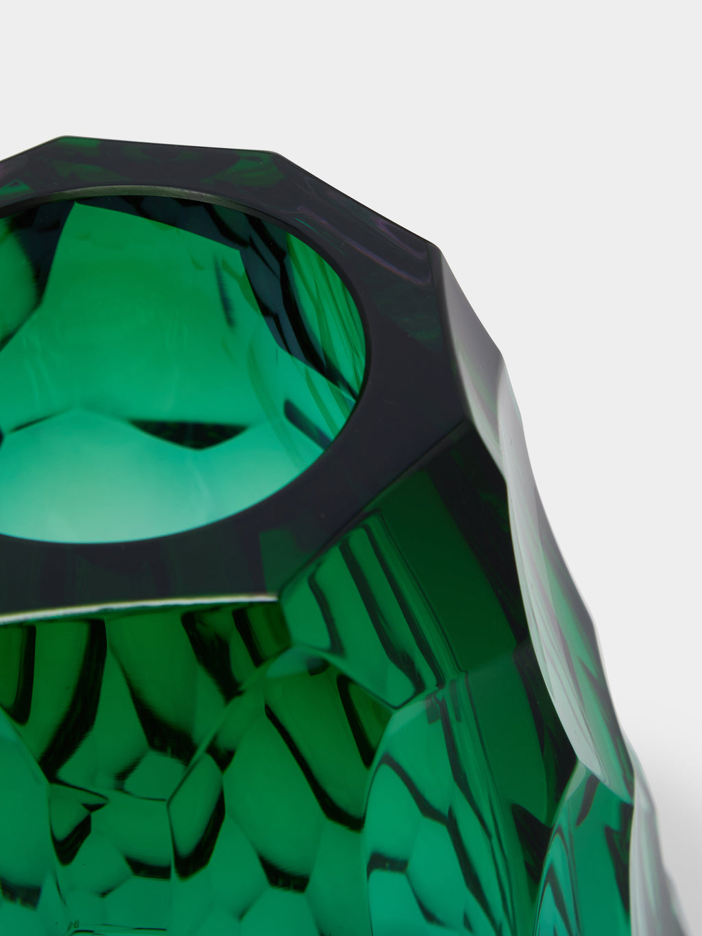 Stones Hand-Blown Crystal Vase (12in/31cm)