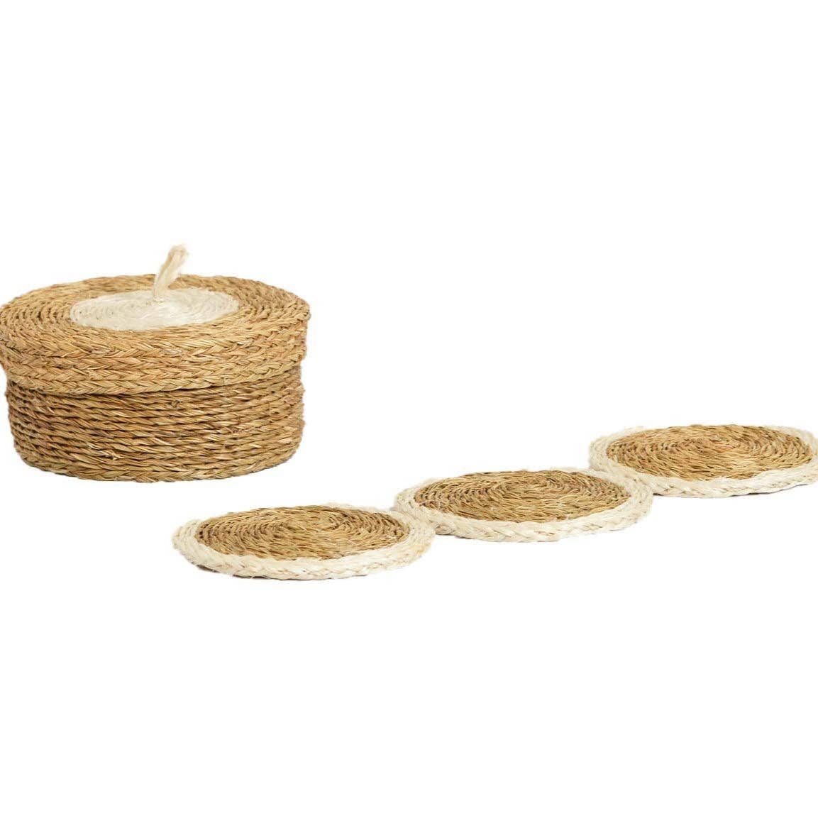 GONE RURAL Lutindzi Grass Coaster Gift Set (x6)