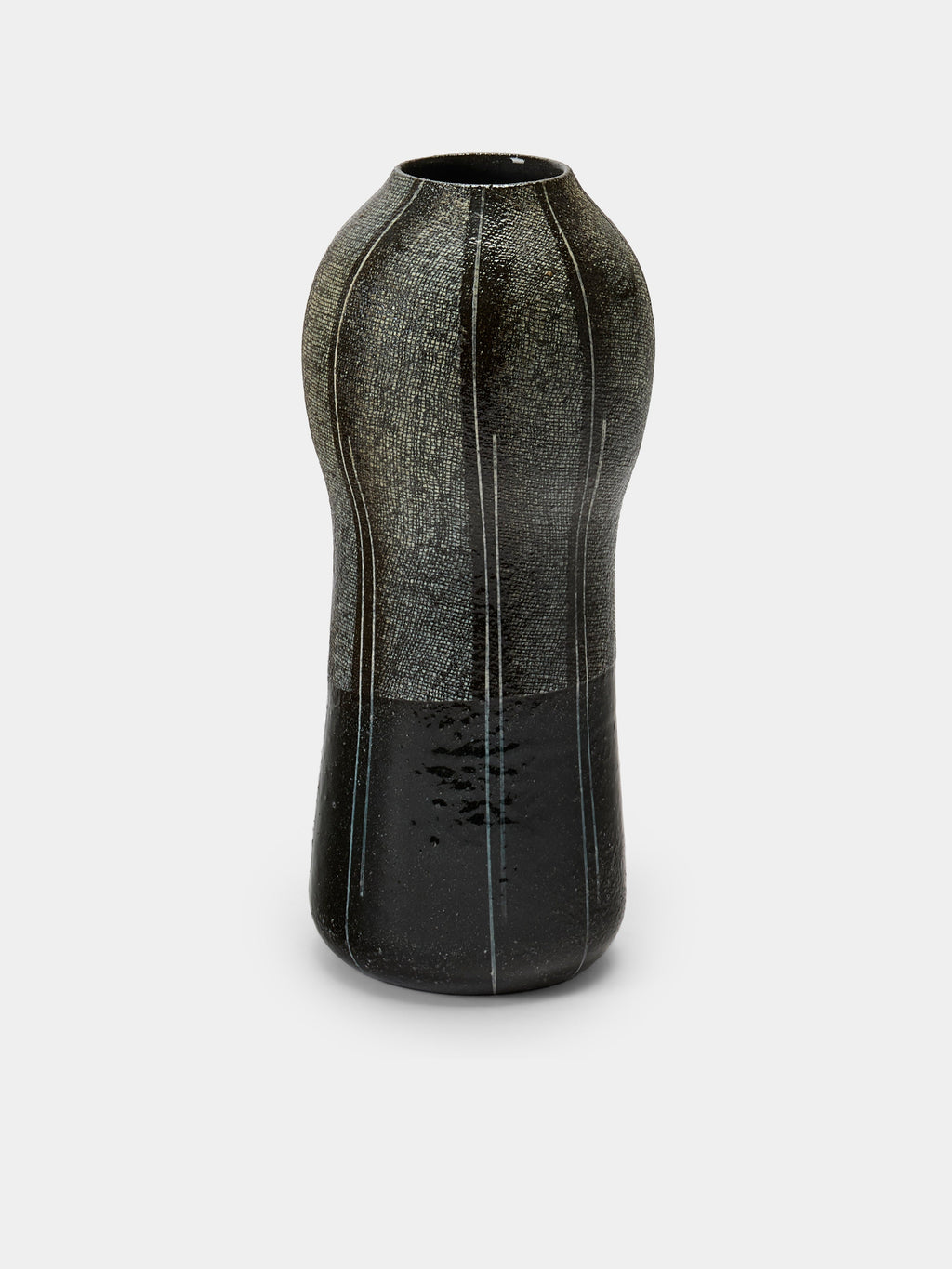 Textured Ceramic Vase (10.5in/26.5cm)