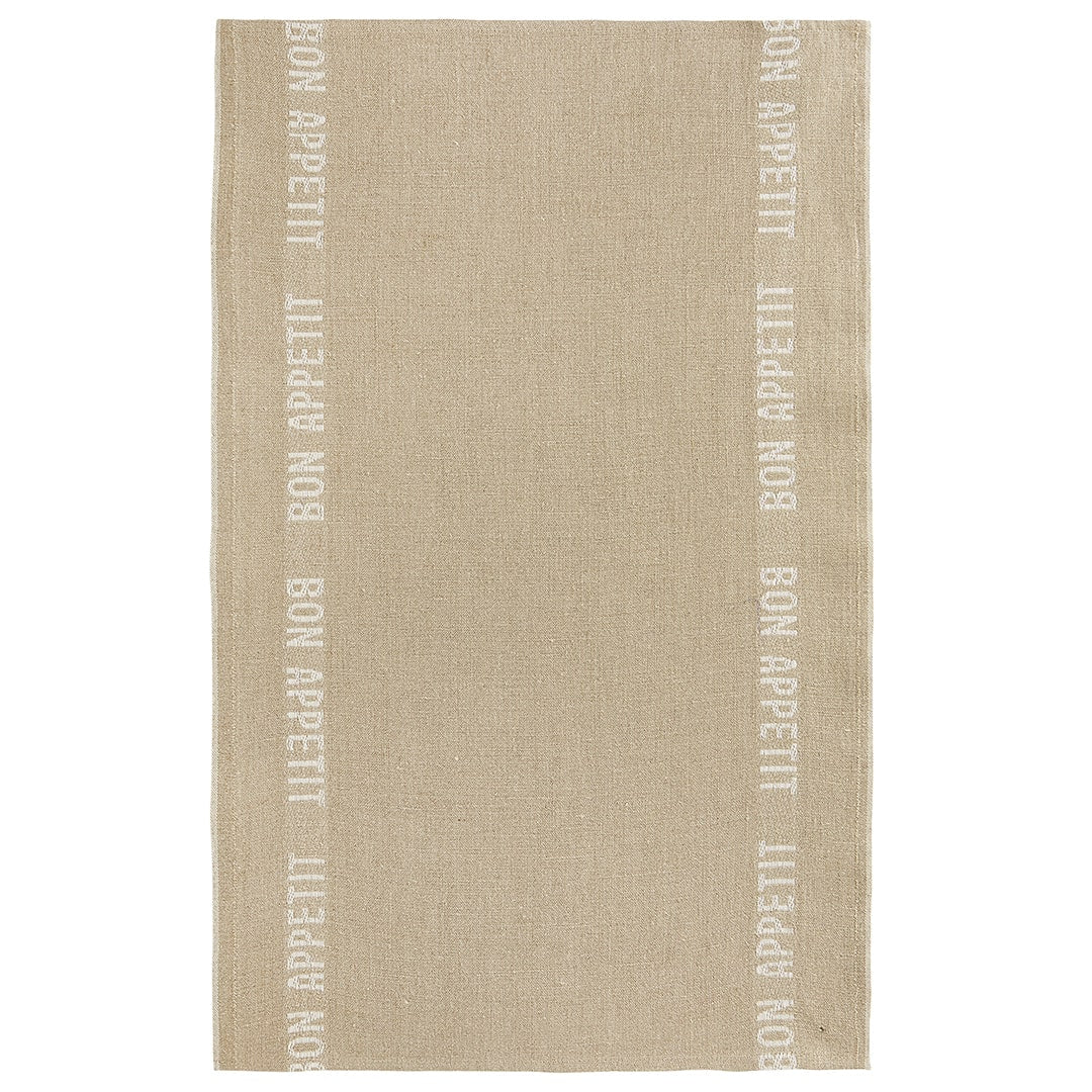 CHARVET ÉDITIONS  Bon Appetit Linen Tea Towel
