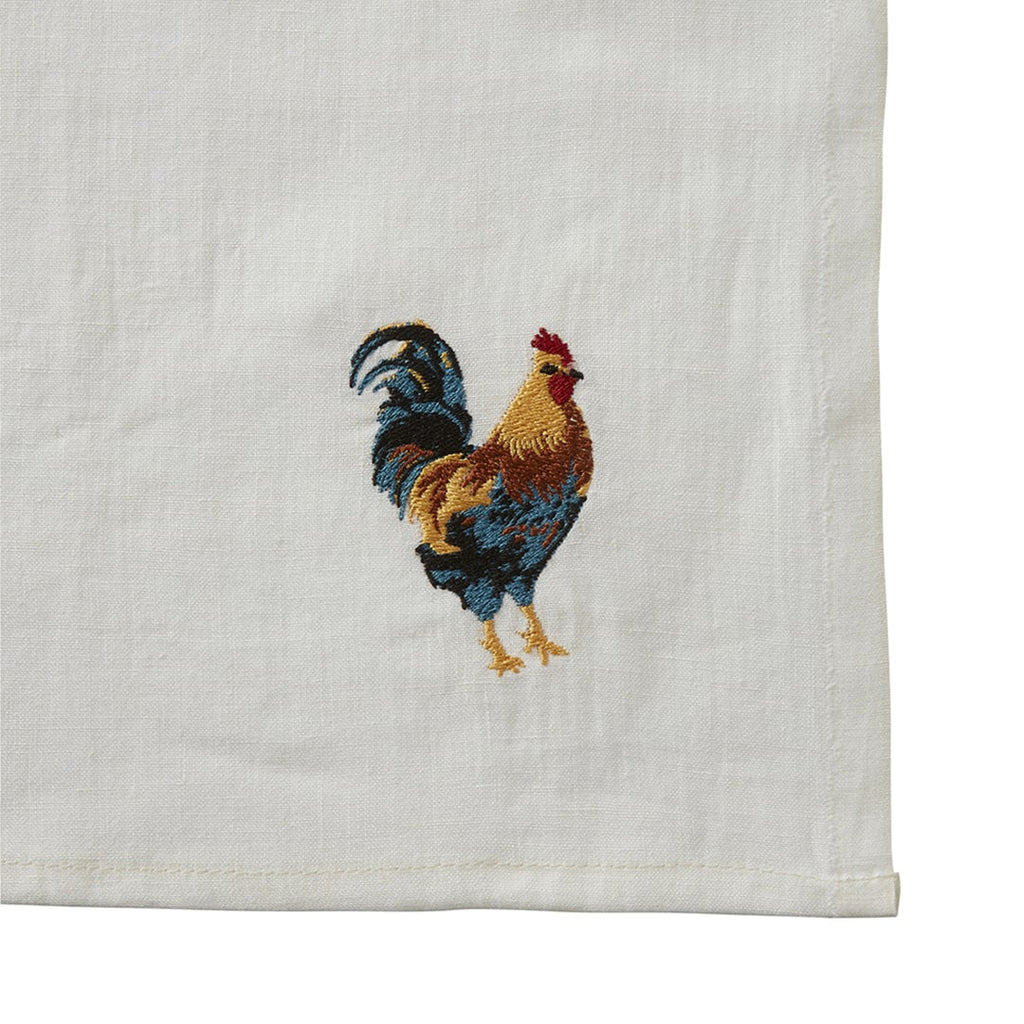 CHARVET ÉDITIONS Coq Tea Towel
