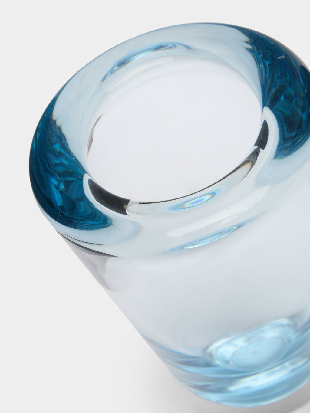 1950s Holmegaard Crystal Bud Vase (5in/13cm)