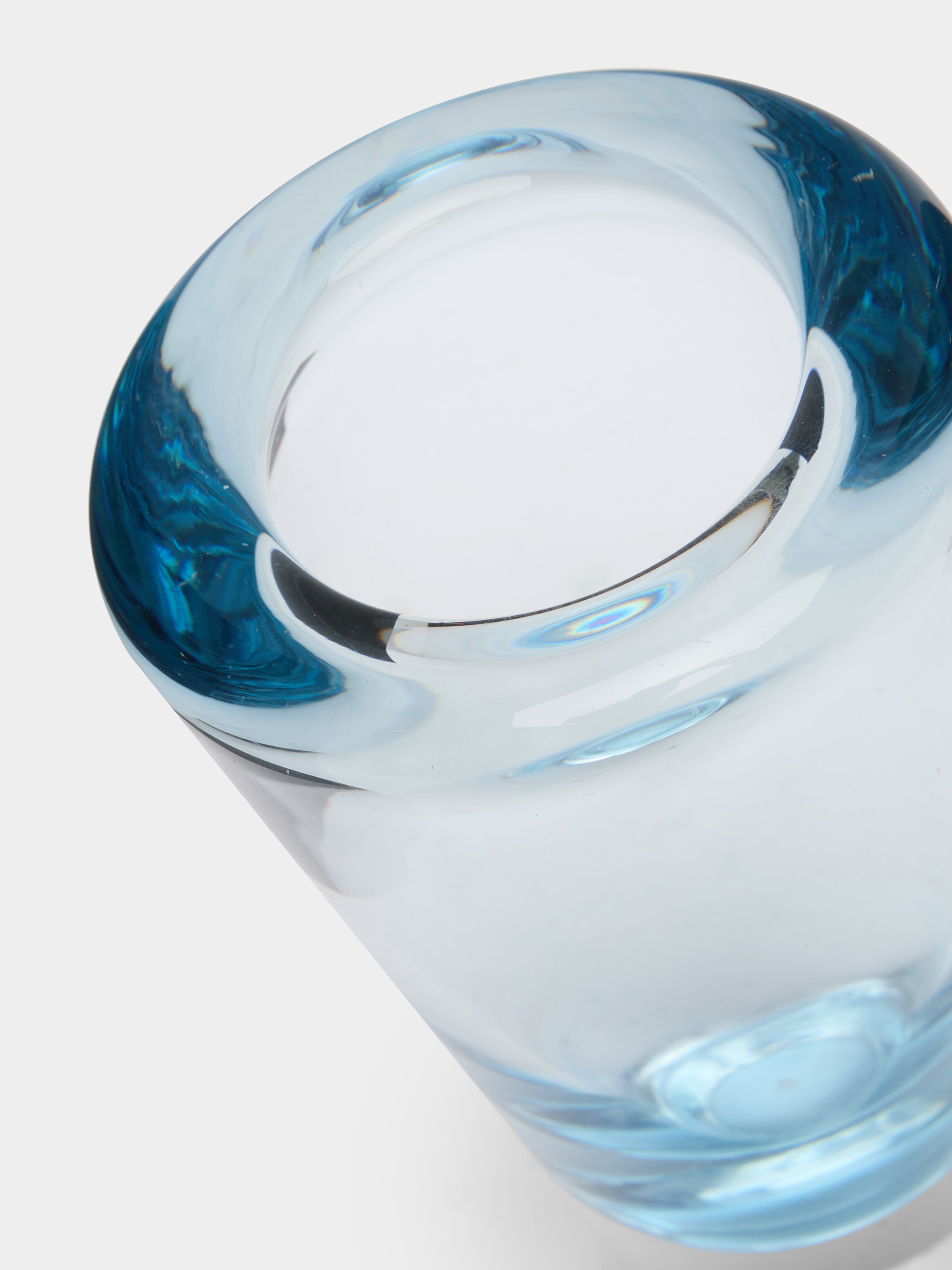 1950s Holmegaard Crystal Bud Vase (5in/13cm)