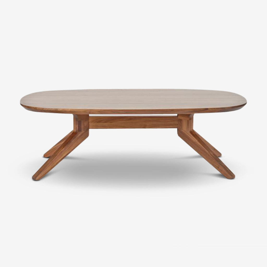 Cross Oval Coffee Table