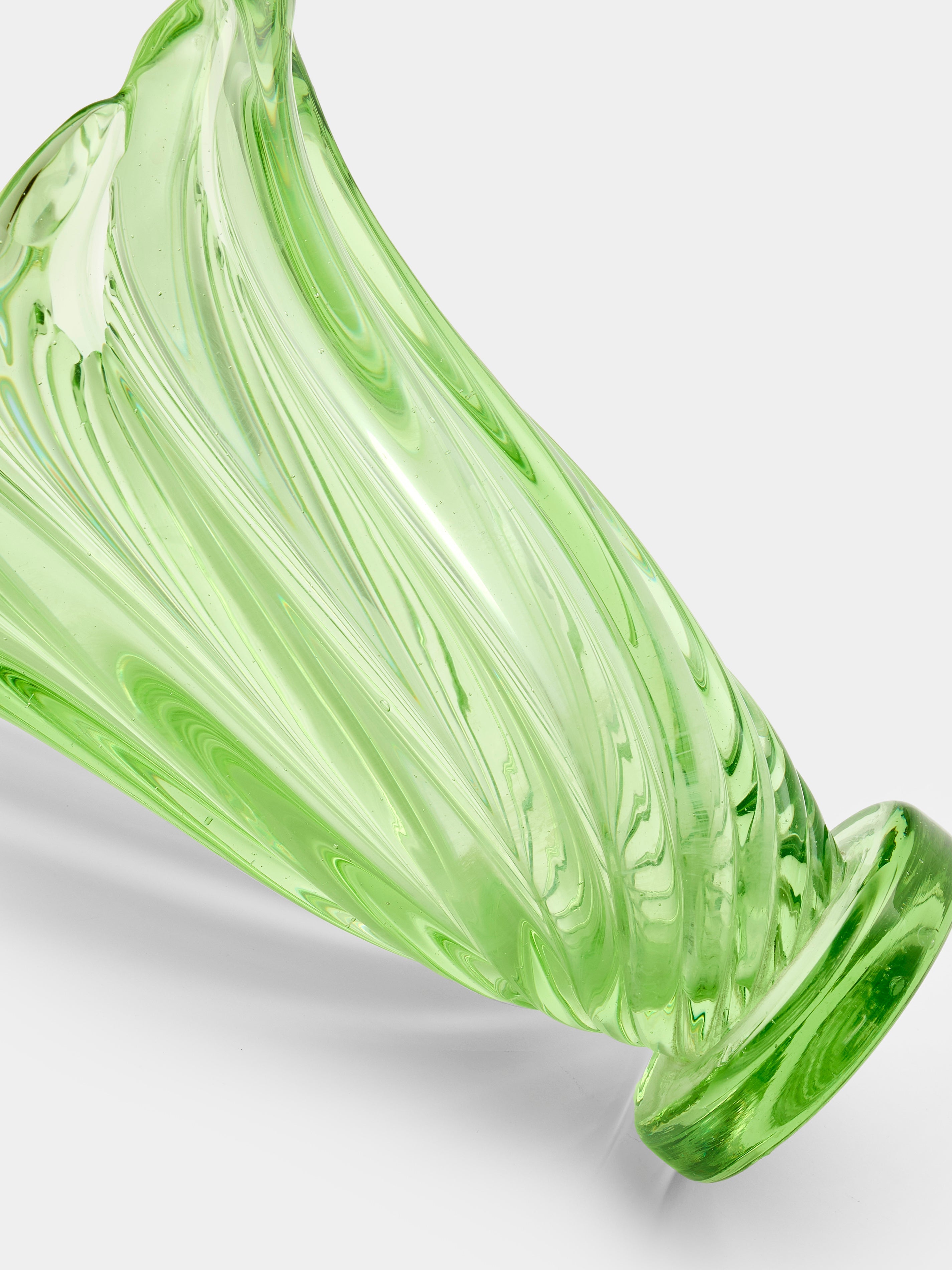 1940s Flavio Poli Murano Glass Vase (11in/28cm)