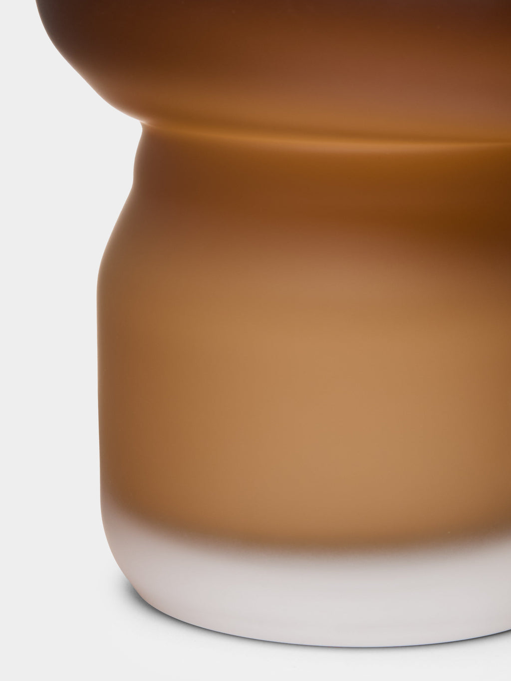 Fungus Hand-Blown Glass Vase (8in/20.5cm)