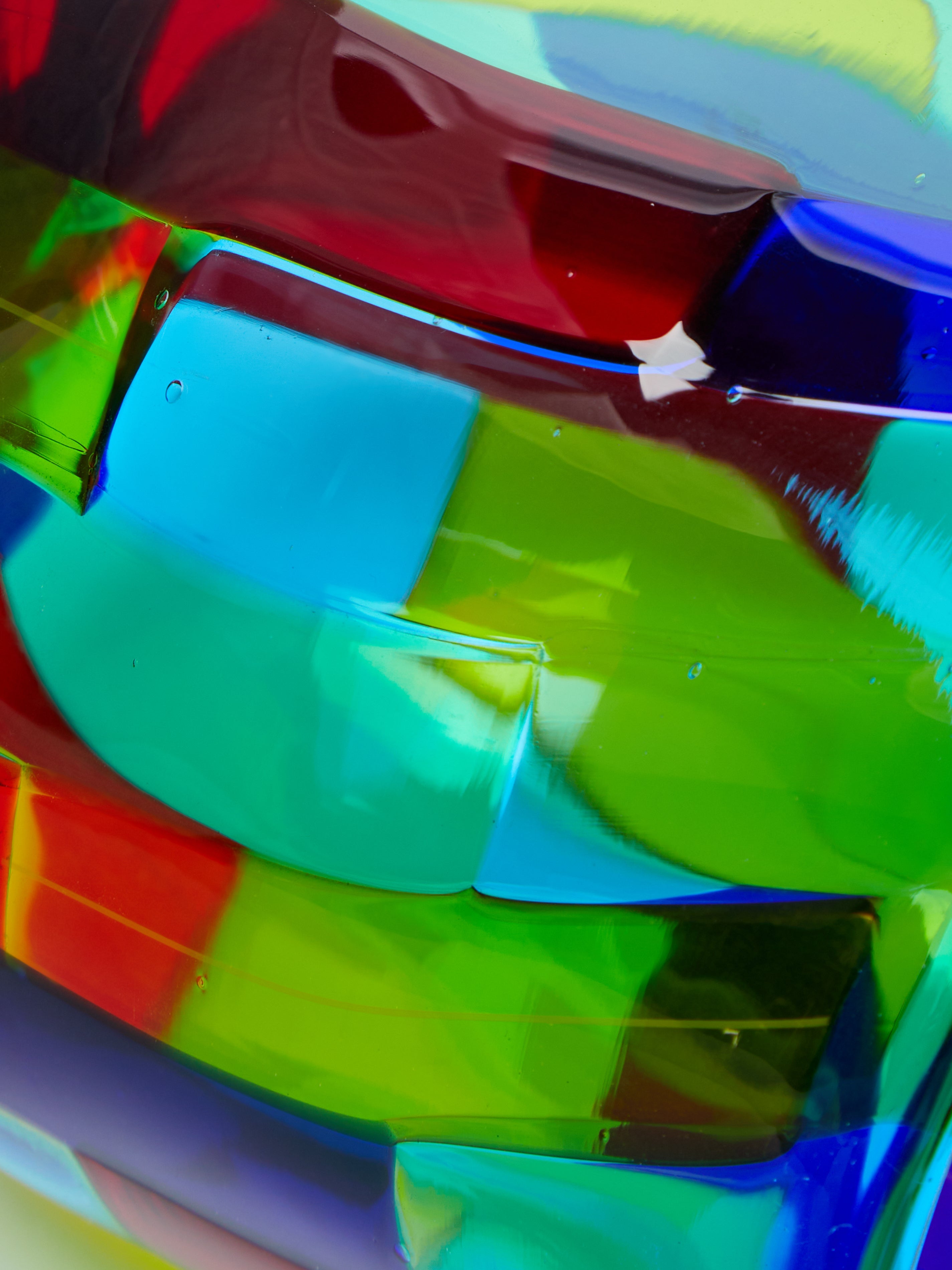 Acquamarina Hand-Blown Murano Glass Bud Vases (Set of 4)