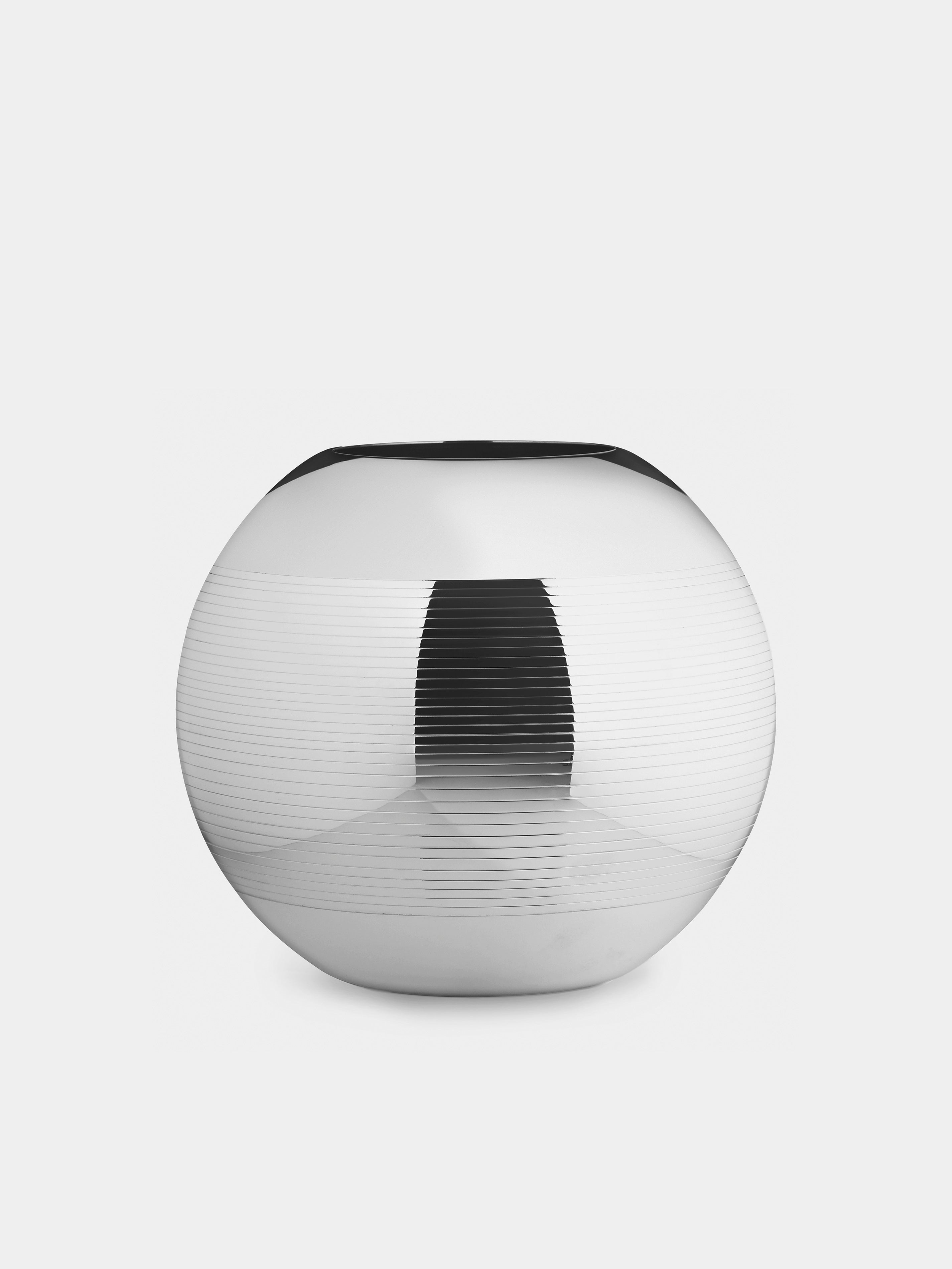 Pétanque Silver-Plated Vase (5.5in/14cm)