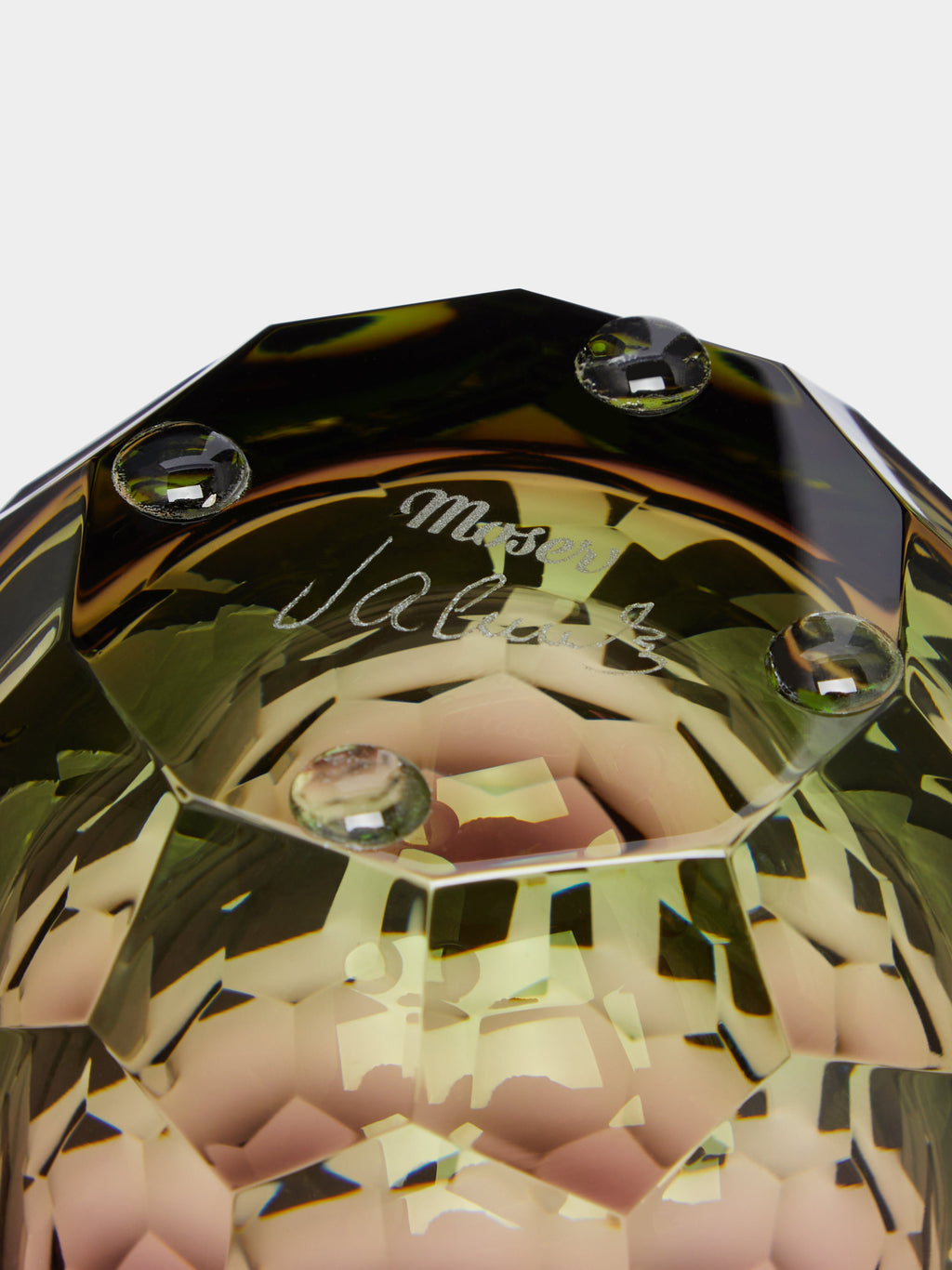 Carole Hand-Blown Crystal Vase (5.5in/13.5cm)