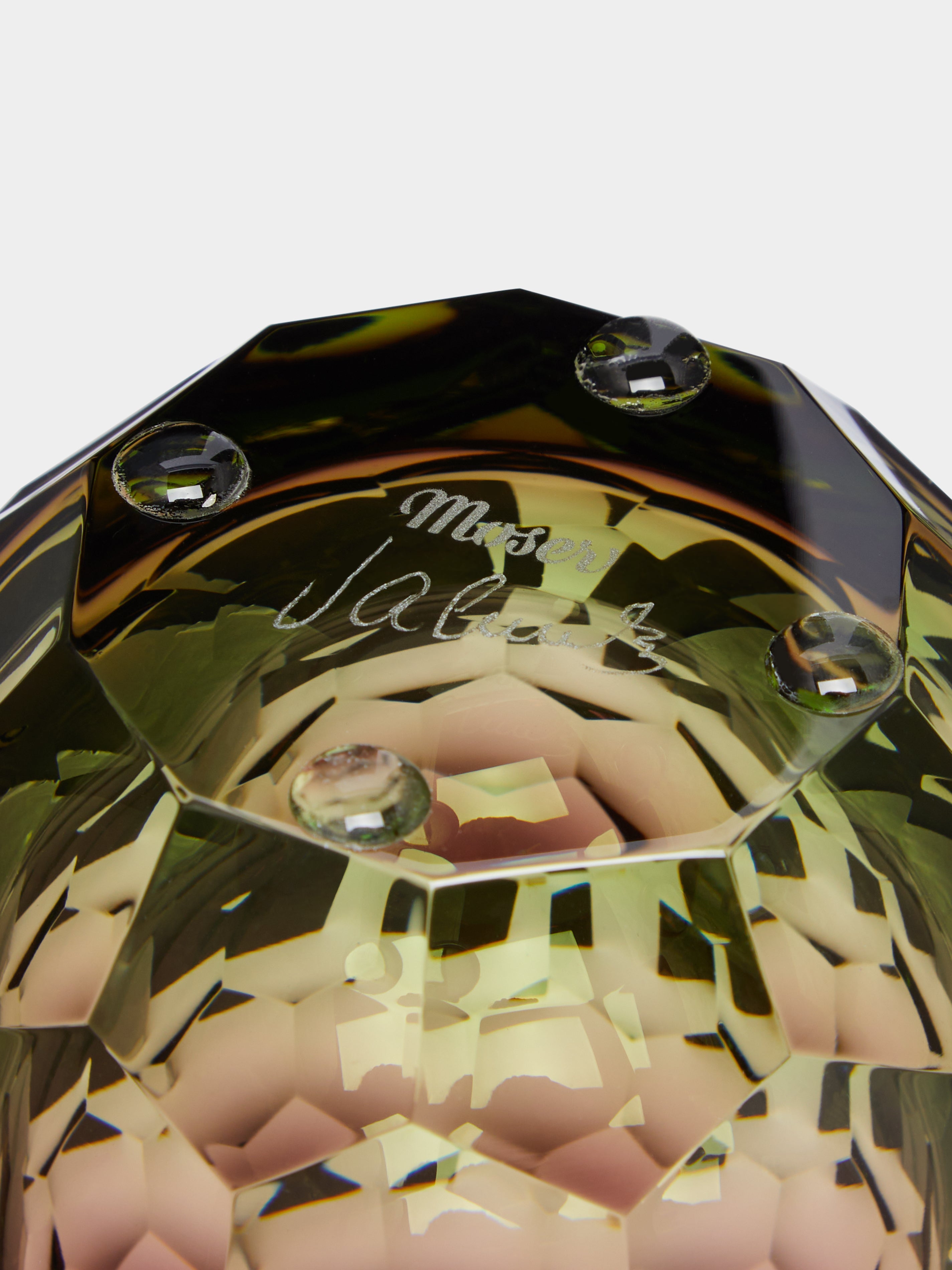 Carole Hand-Blown Crystal Vase (5.5in/13.5cm)