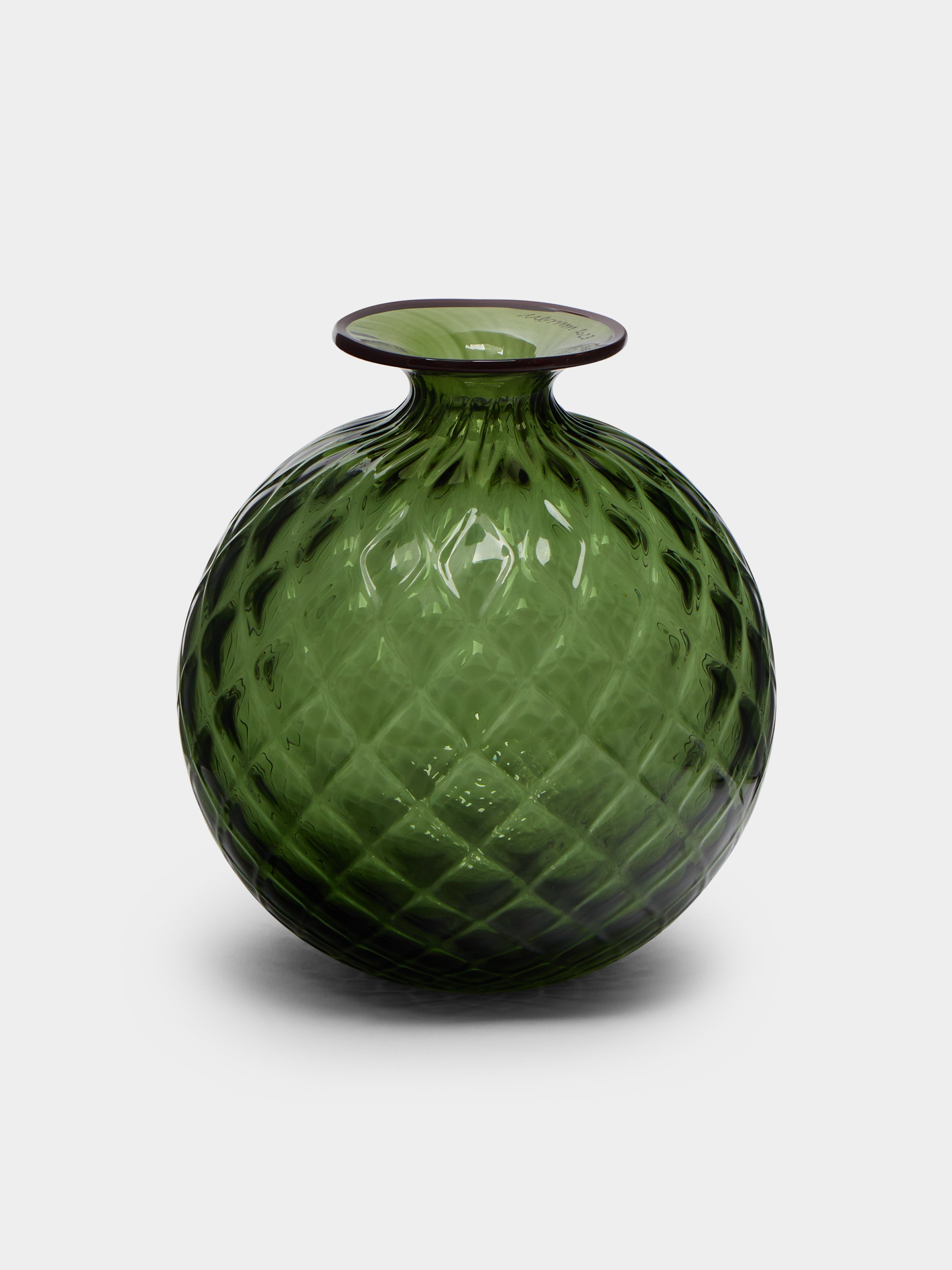 Monofiore Balloton Hand-Blown Murano Glass Bud Vase (4.5in/11cm)