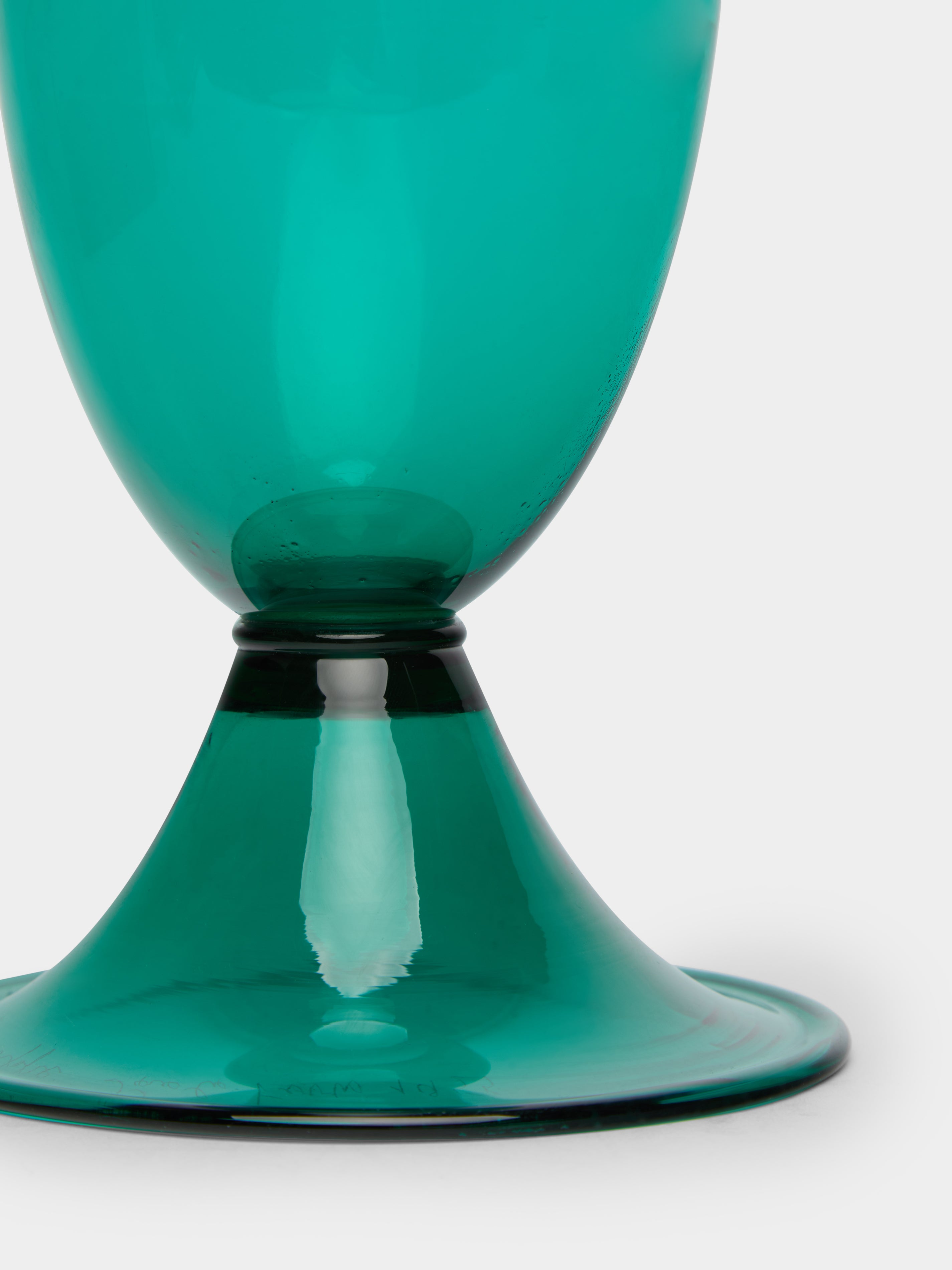 1950s Murano Glass Trumpet Vase (13.5in/35cm)