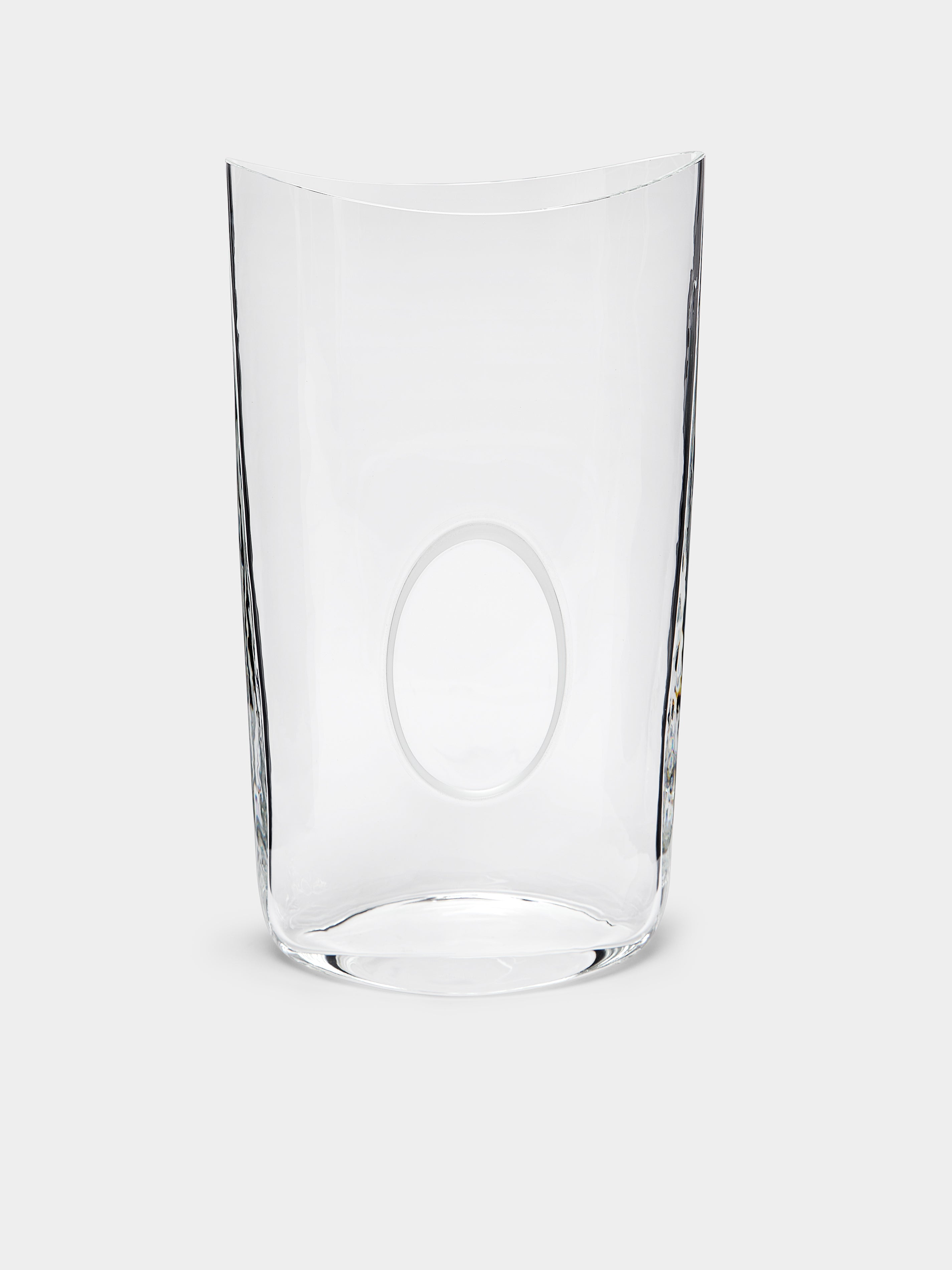 Oblo Hand-Blown Murano Glass Vase (13.5in/34cm)