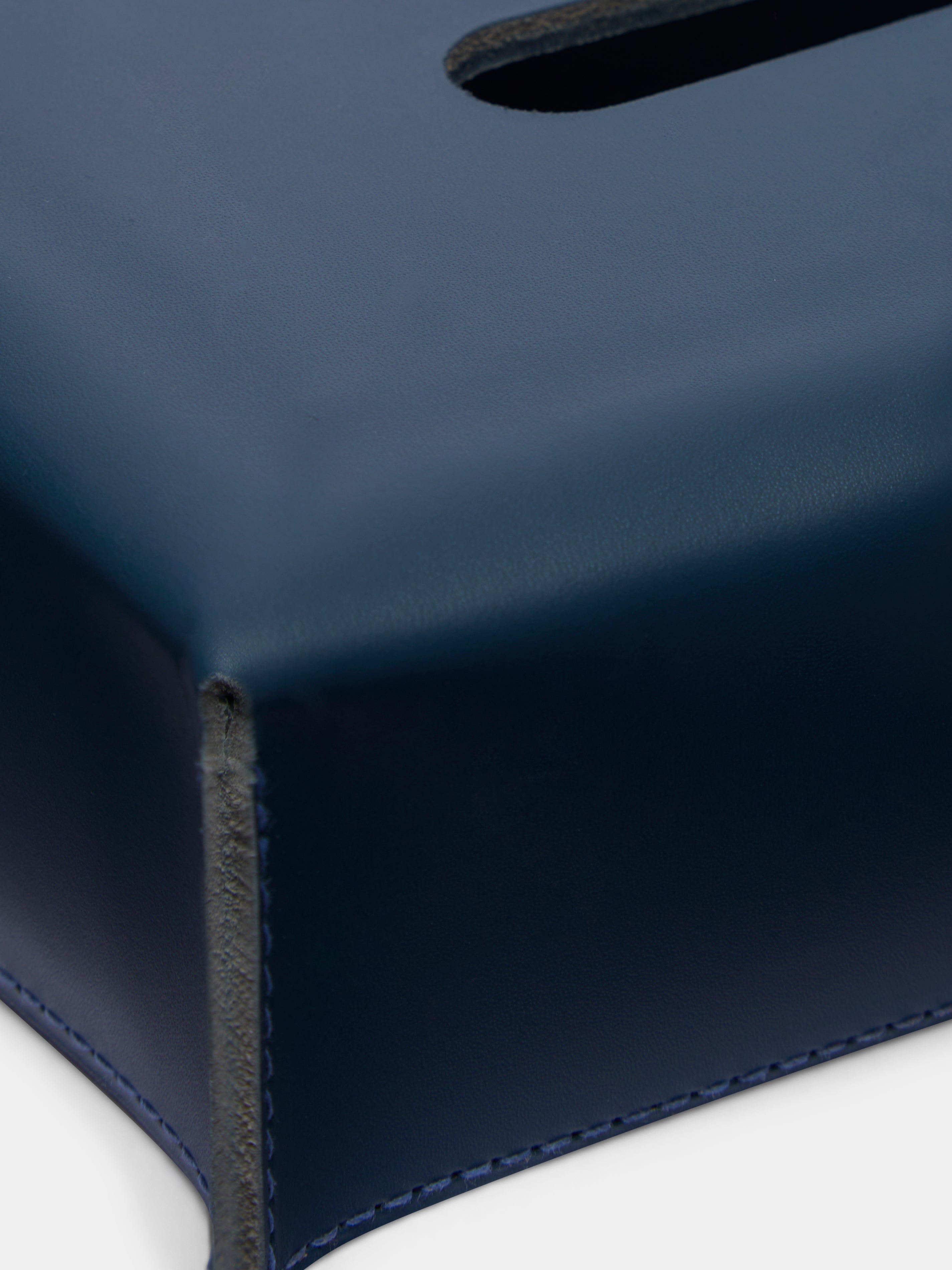 Amsterdam Leather Tissue Box