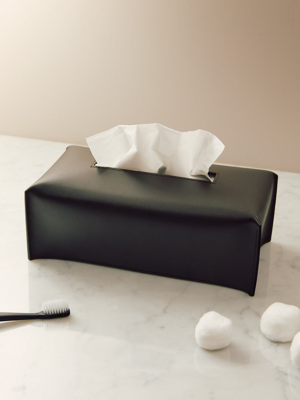 Leather Tissue Box