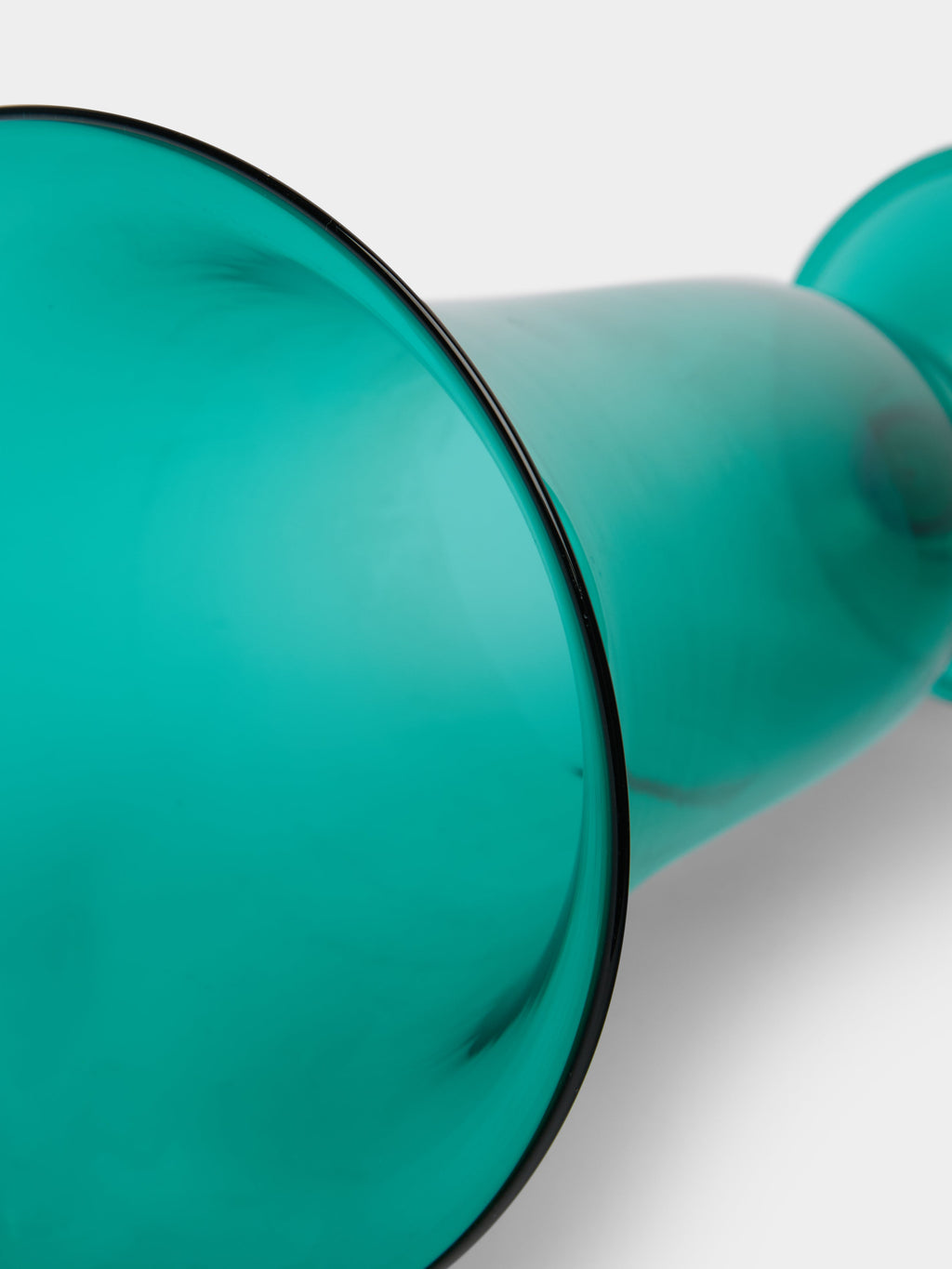 1950s Murano Glass Trumpet Vase (13.5in/35cm)