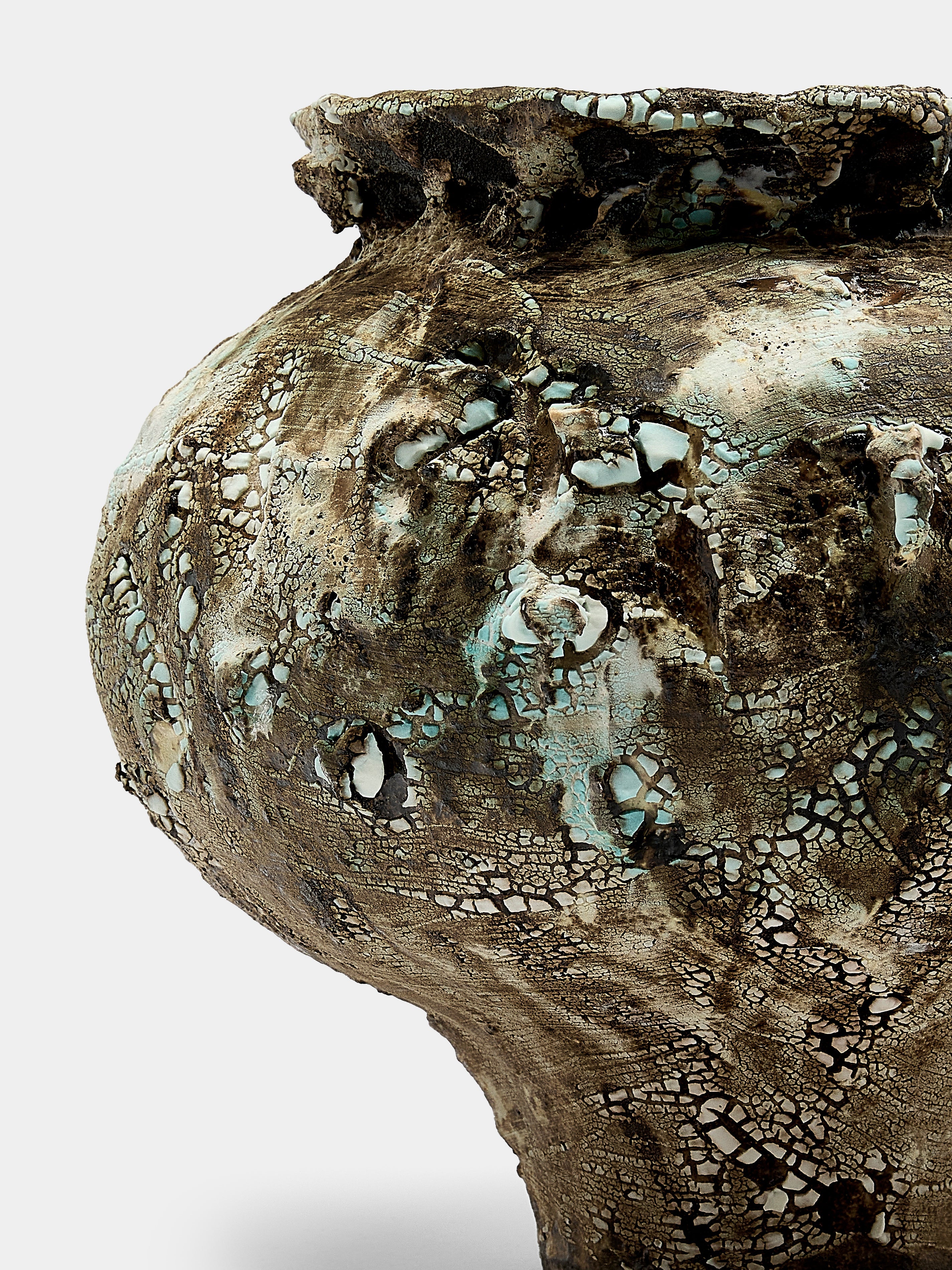 Poppy I Stoneware Vase (7in/18cm)