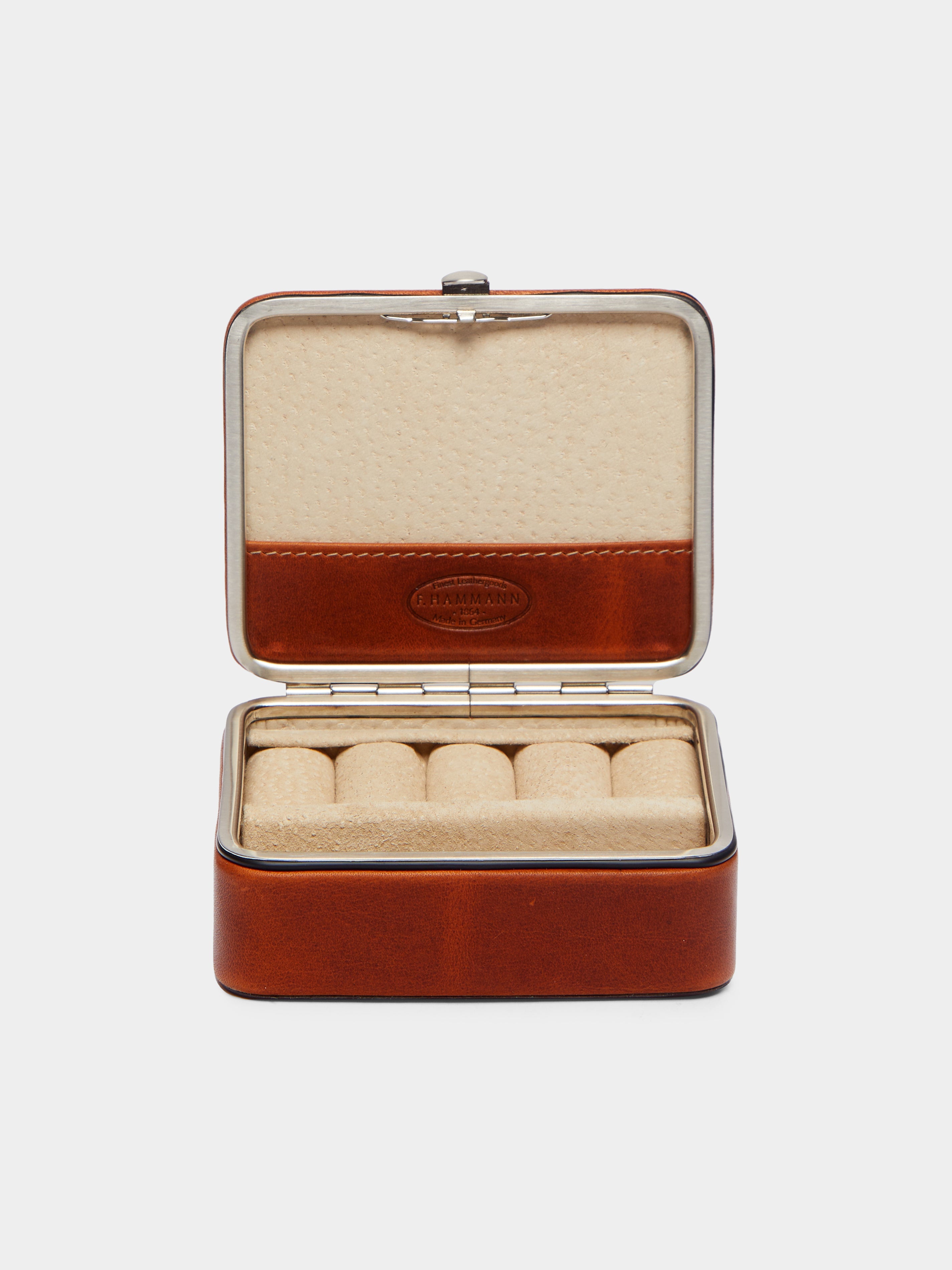 Leather Travel Jewelry Box