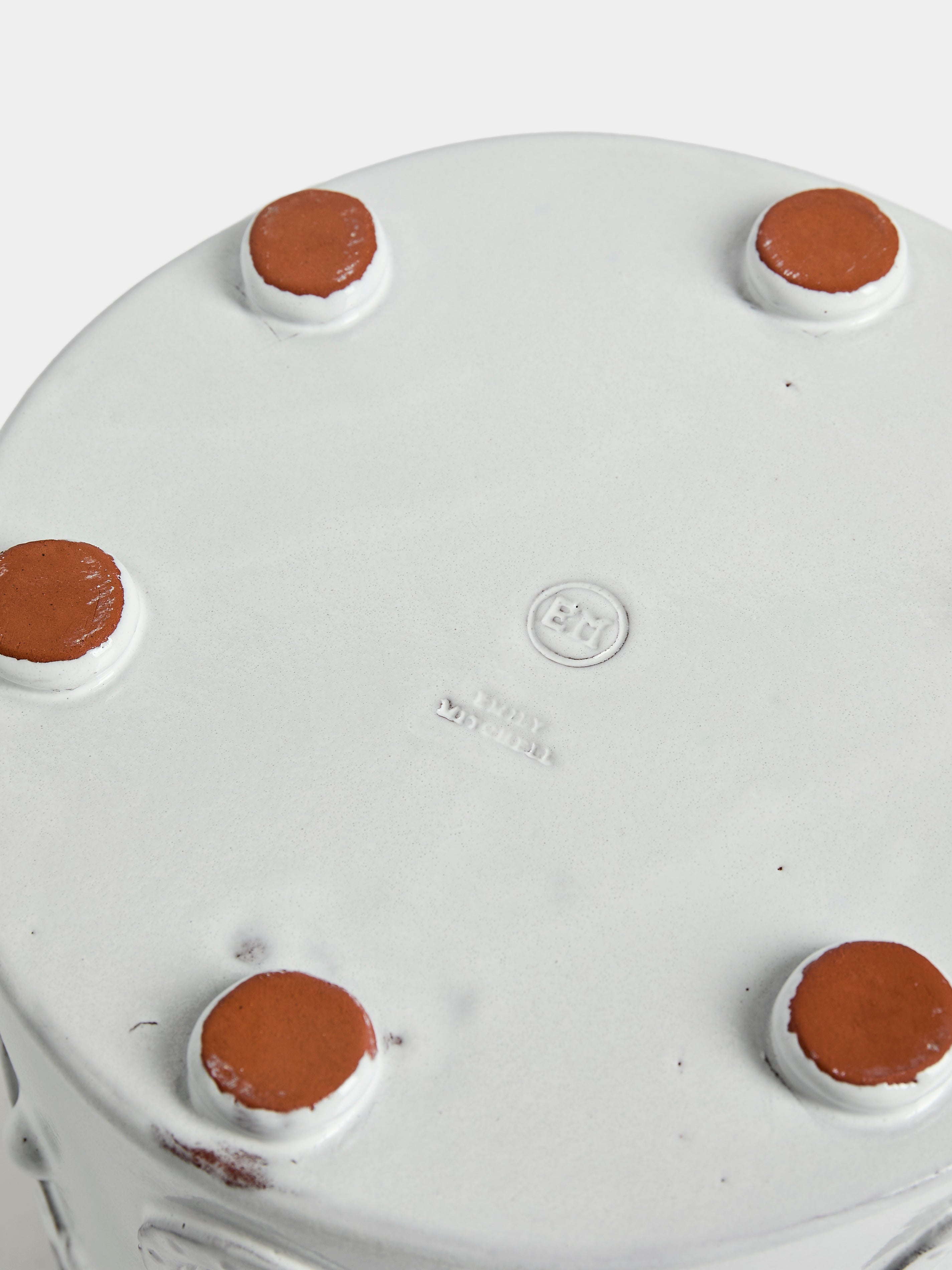 Hand-Built Ceramic Bough Vase (9in/23cm)