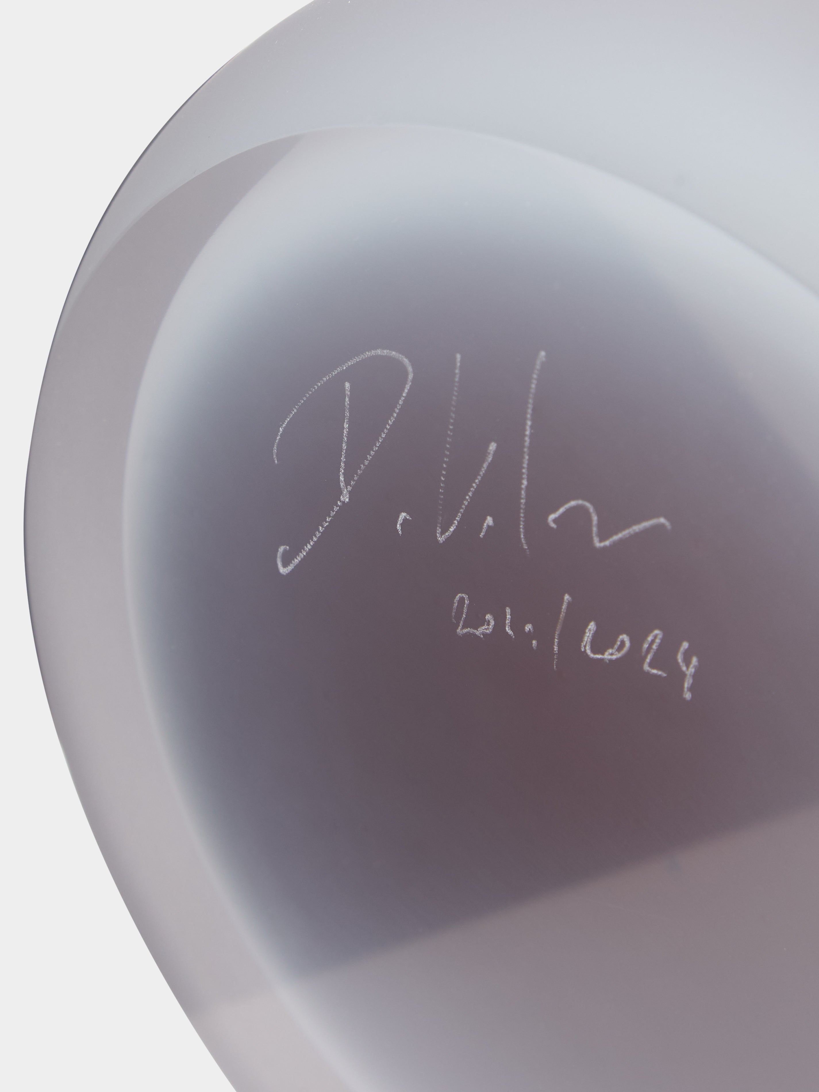 Fungus Hand-Blown Glass Vase (8.5in/22cm)