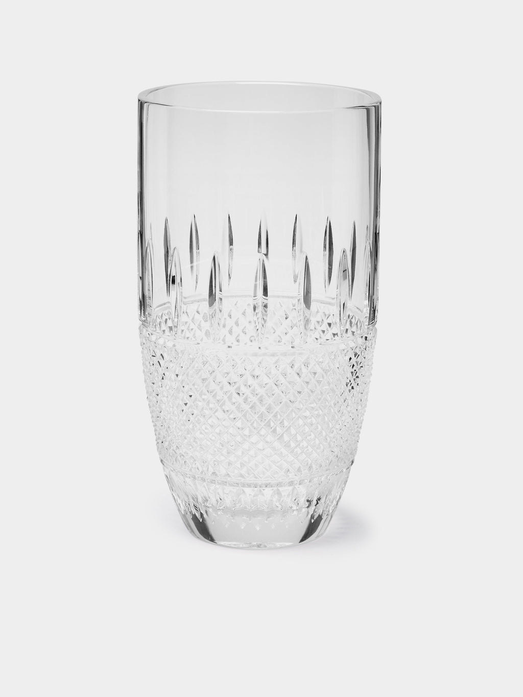 Irish Cut Crystal Lace Vase (12in/30cm)