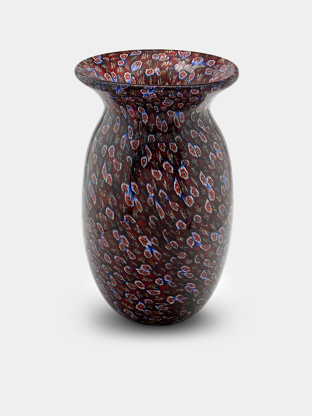 1960s Mazzuccato Murrina Murano Glass Vase (12in/30cm)