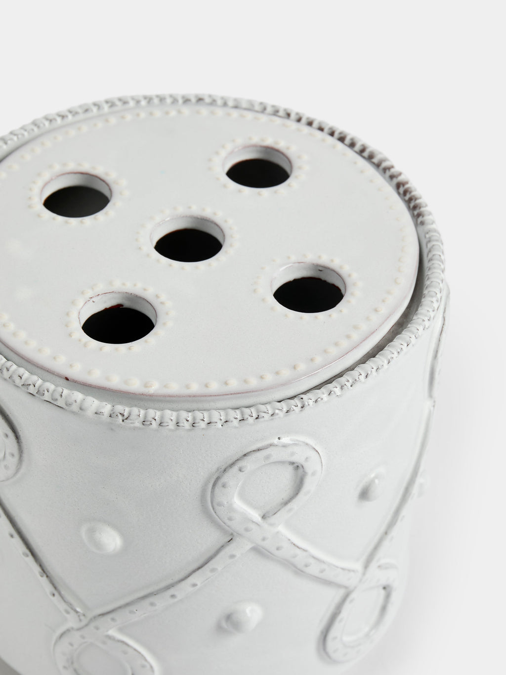 Hand-Built Ceramic Bough Vase (9in/23cm)